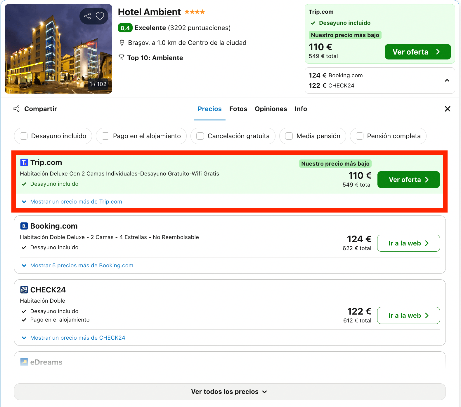 Transilvania: vuelos + 4 noches en un fantástico hotel 4* por 346€