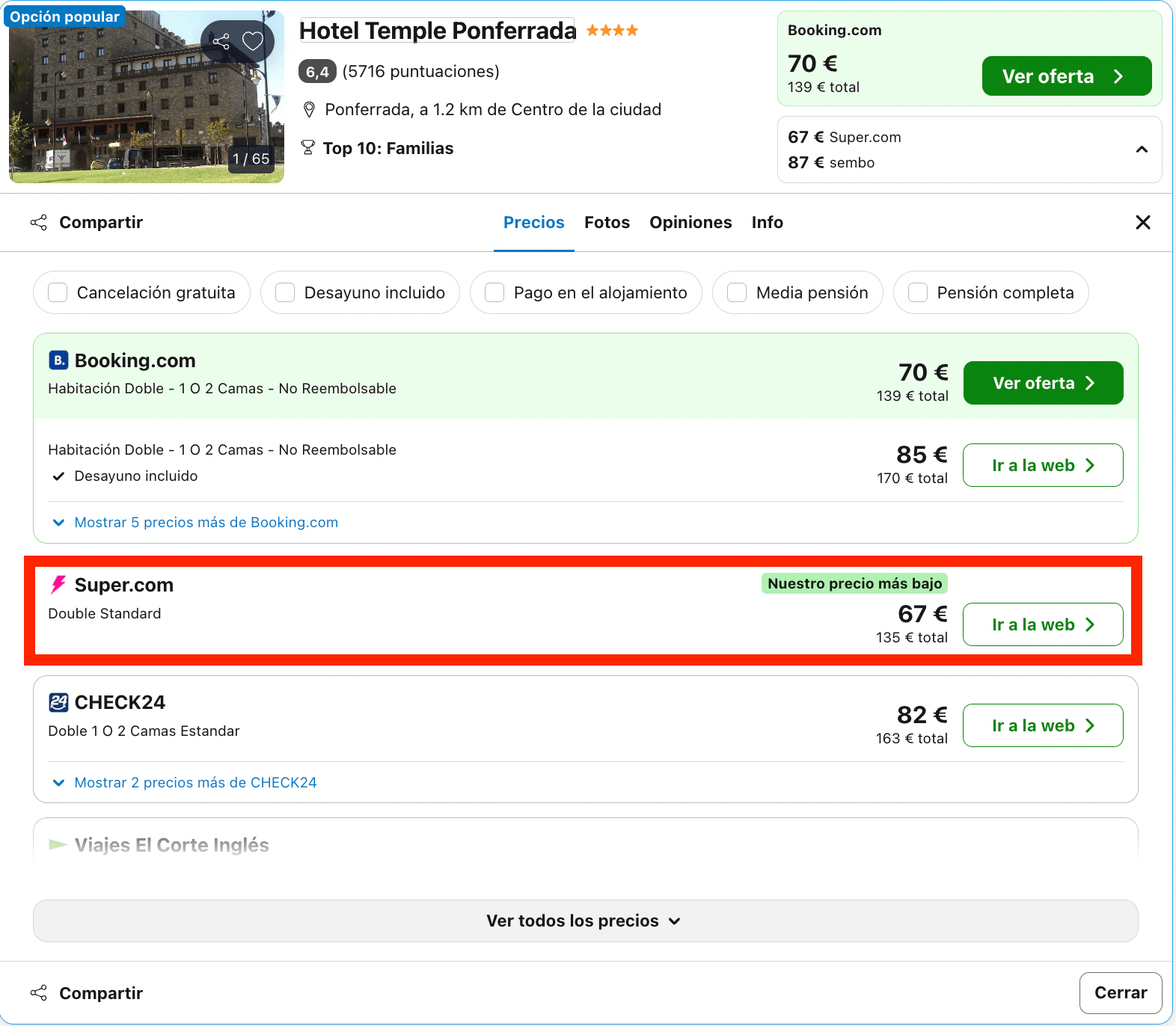 Fin de semana en un hotel medieval desde 33€ p.p./noche