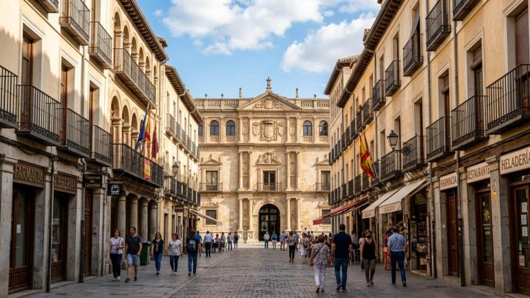 Parador que ocupa un antiguo colegio-convento del siglo XVII desde 46€ p.p./noche