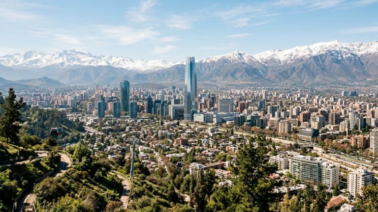 Vuelos directos a Santiago de Chile desde 1079€ ida y vuelta