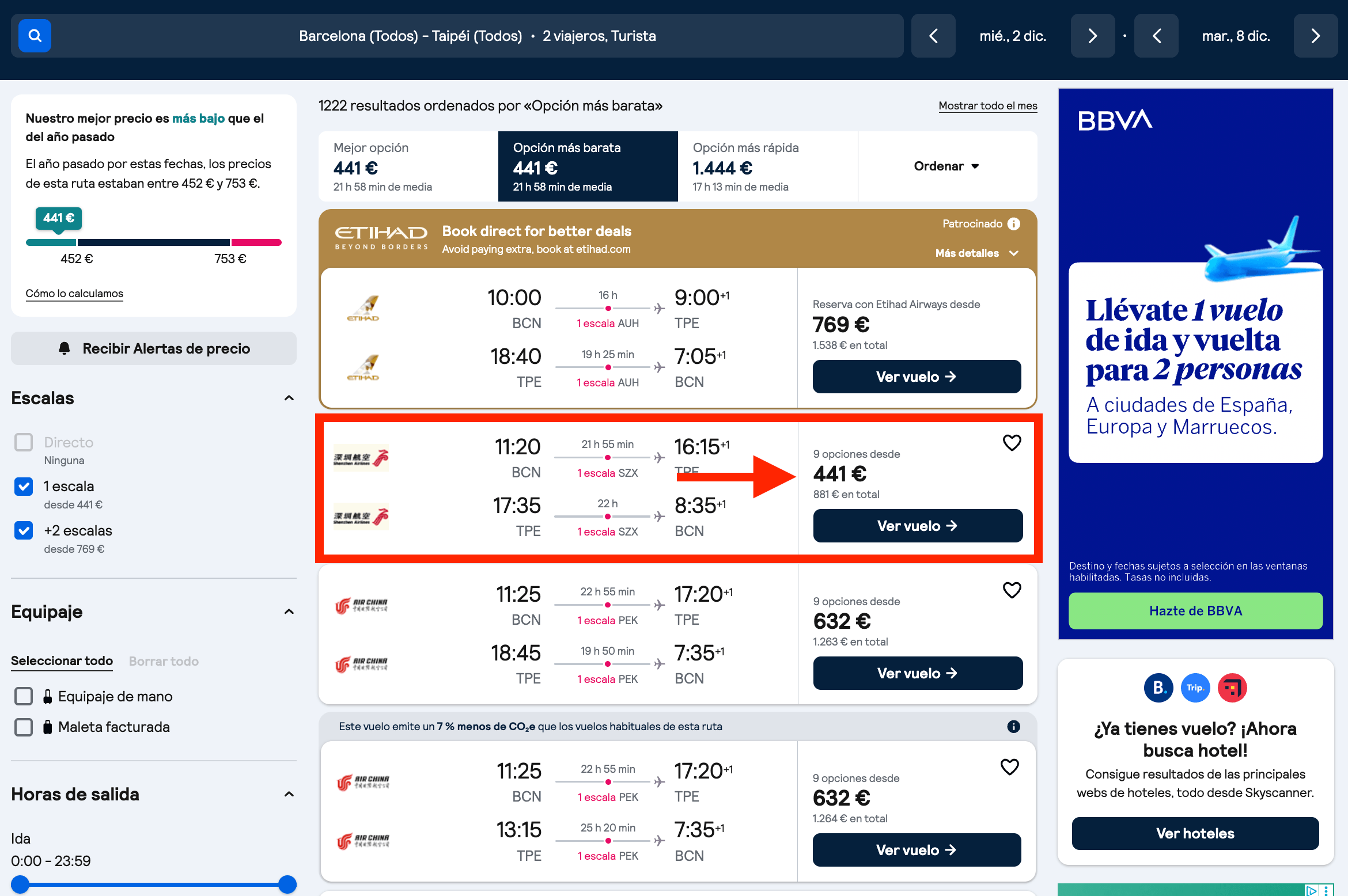Vuelos a Taiwán desde 441€ ida y vuelta