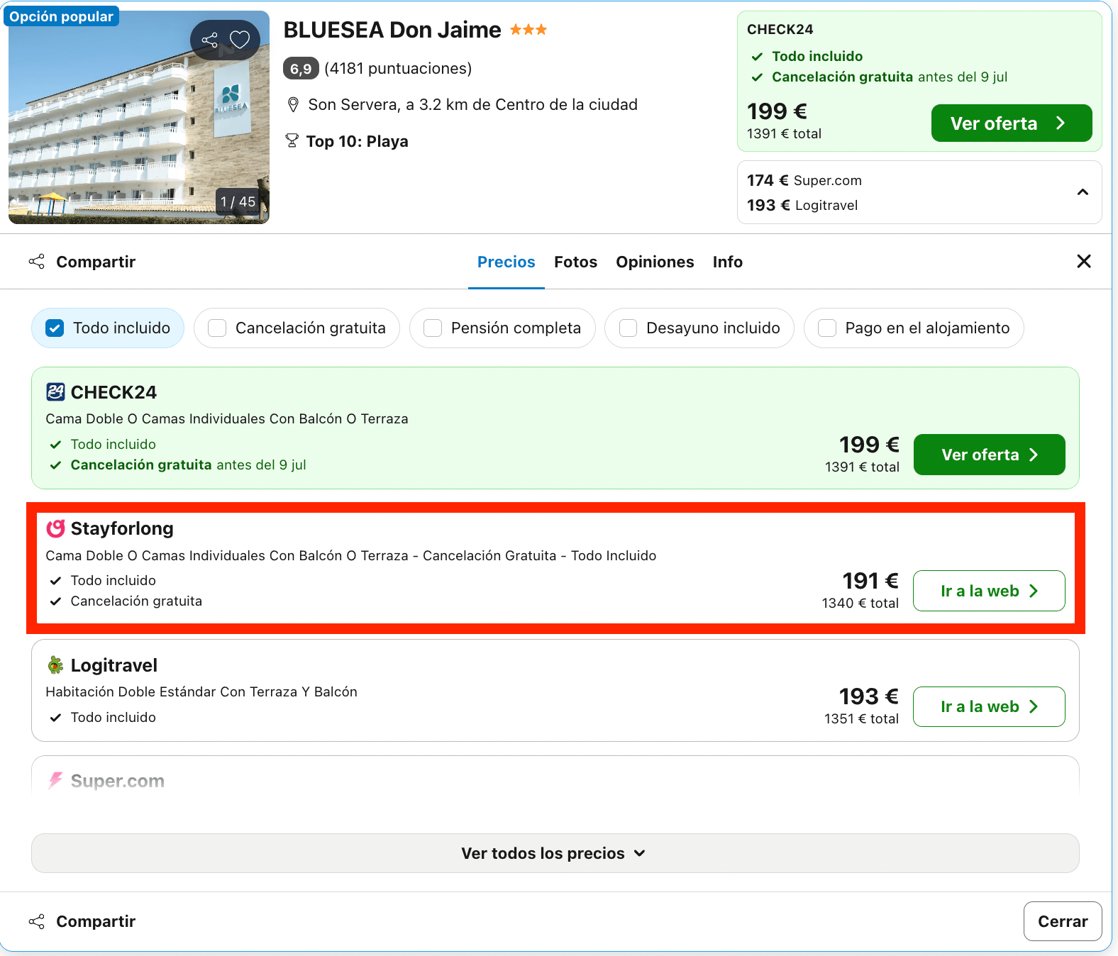 Vacaciones en Mallorca: 7 noches en un hotel a un paso de la playa con todo incluido desde 670€ p.p.