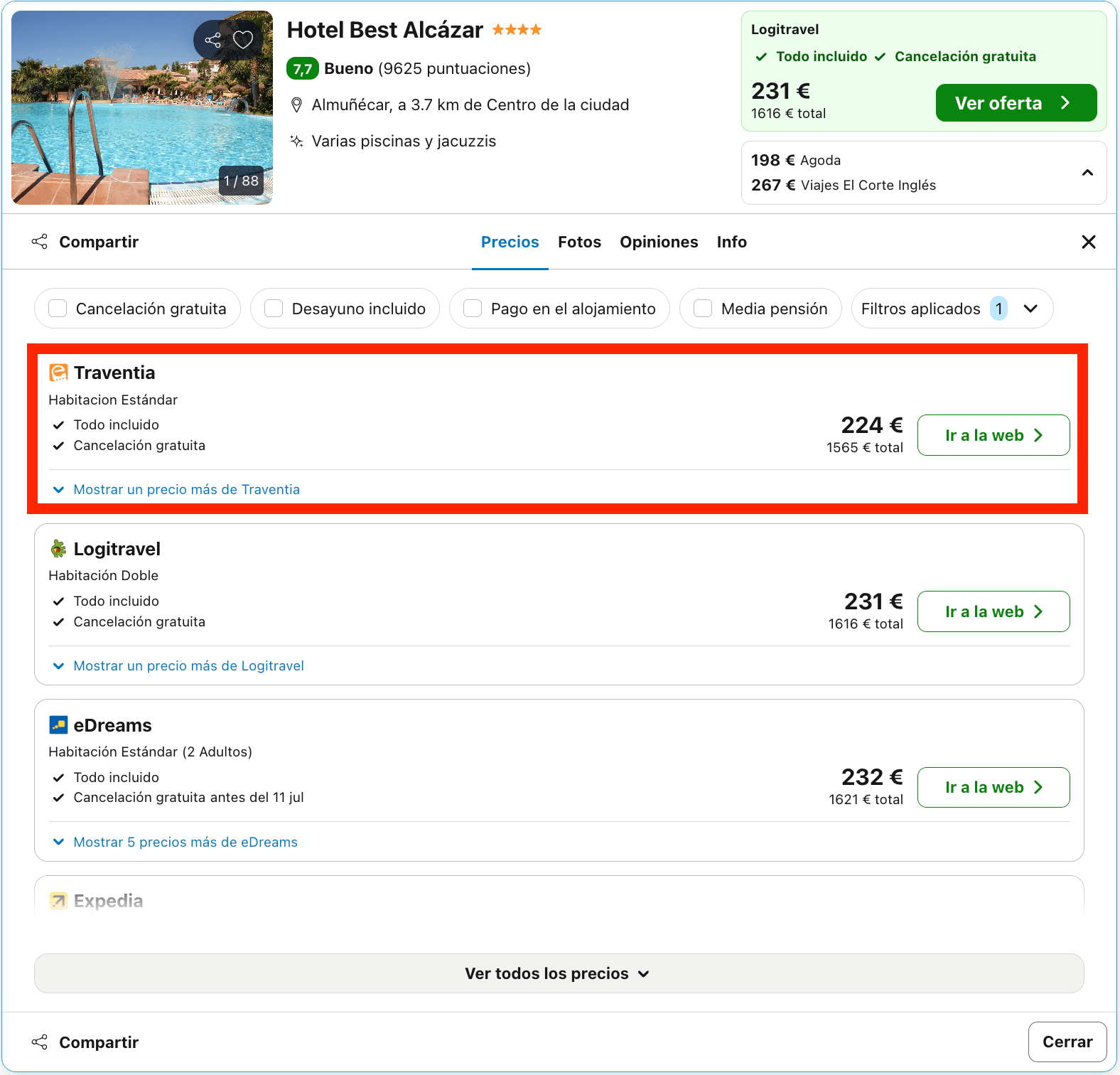 Vacaciones en la Costa Tropical: hotel 4* con todo incluido desde 782€ p.p.