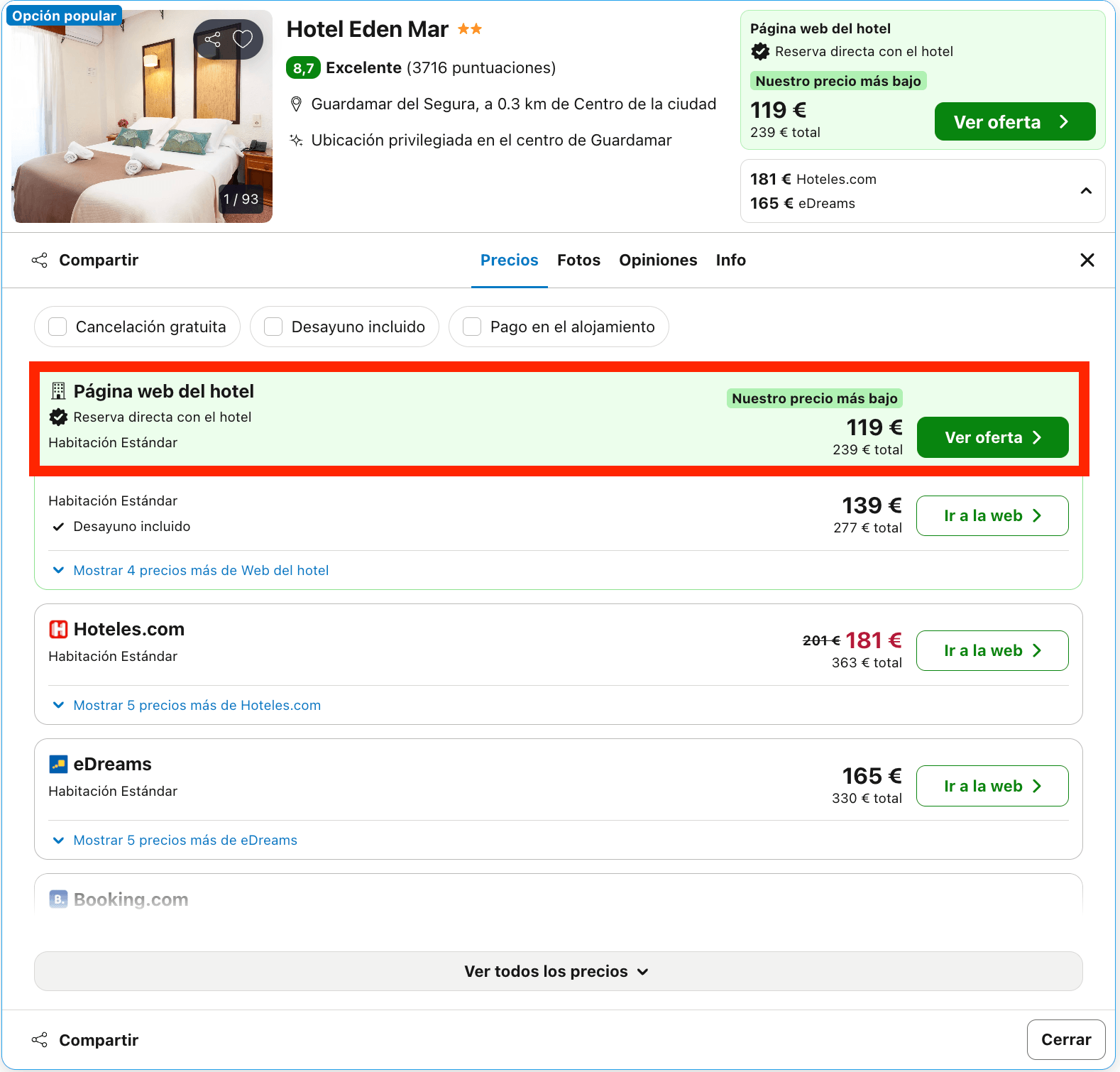 Fin de semana en Guardamar del Segura desde 59€ p.p./noche