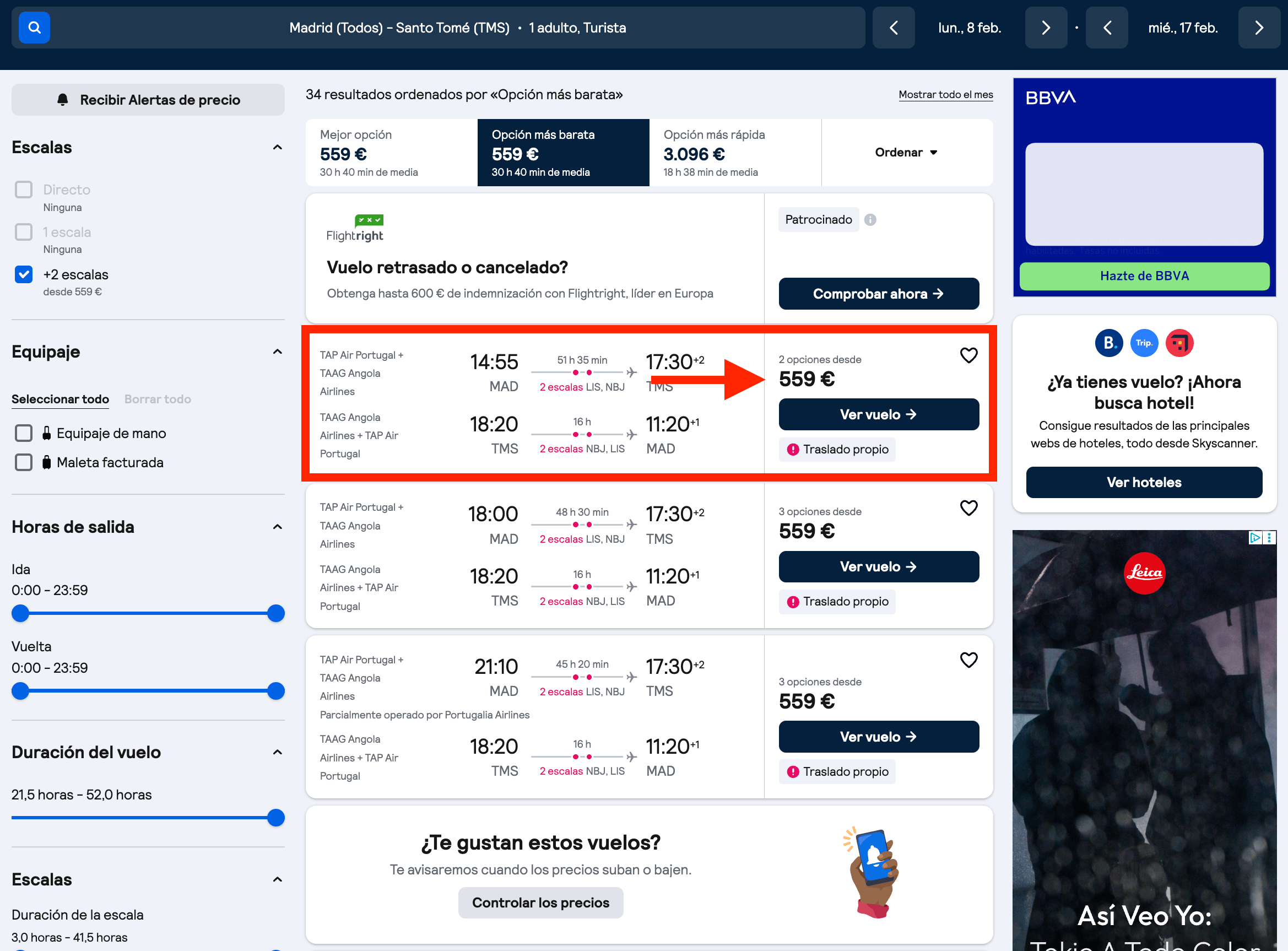Vuelos a Santo Tomé y Príncipe por 559€ p.p. ida y vuelta