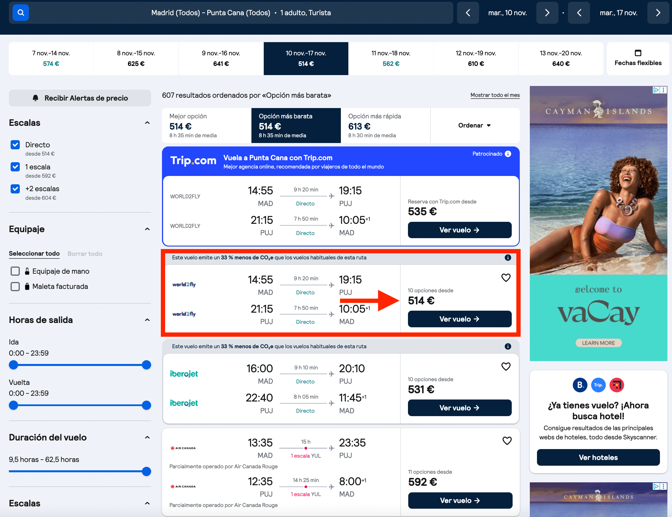 Punta Cana: 7 noches en un resort 4* con todo incluido + vuelos directos desde 858€ p.p.