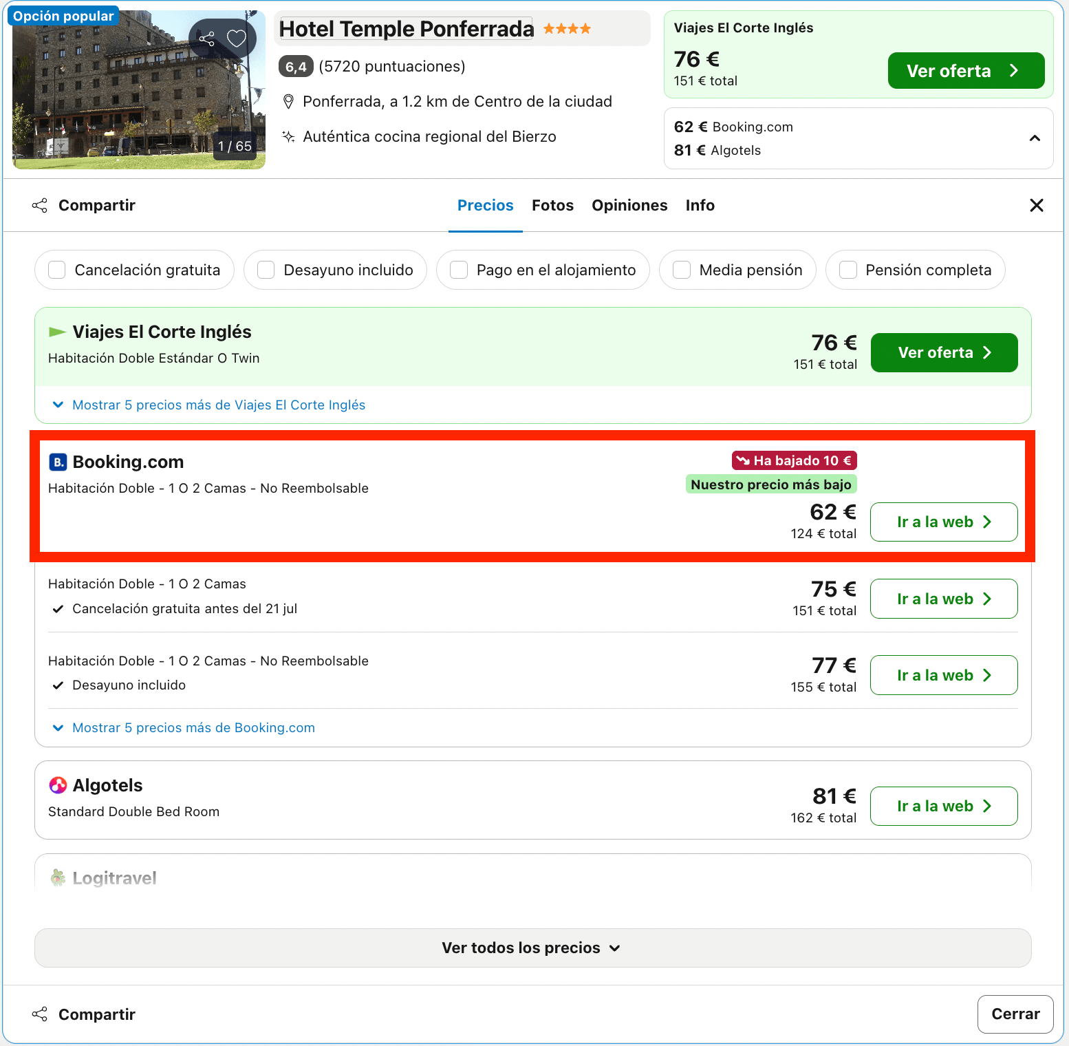 Fin de semana en un hotel con ambientación medieval desde 31€ p.p./noche