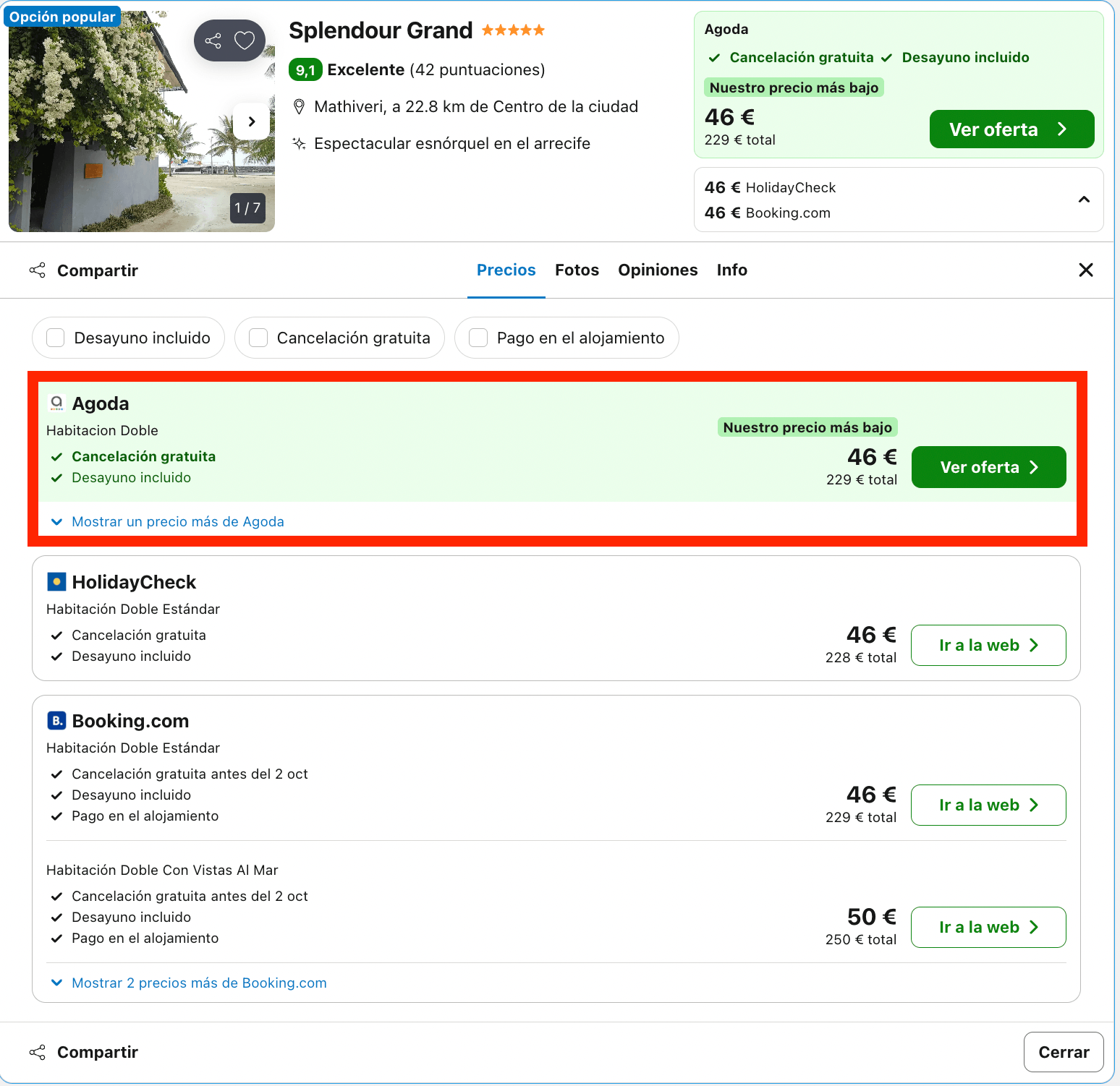 Vacaciones de lujo en Maldivas: vuelos + 5 noches en un hotel 5* por 727€ p.p.