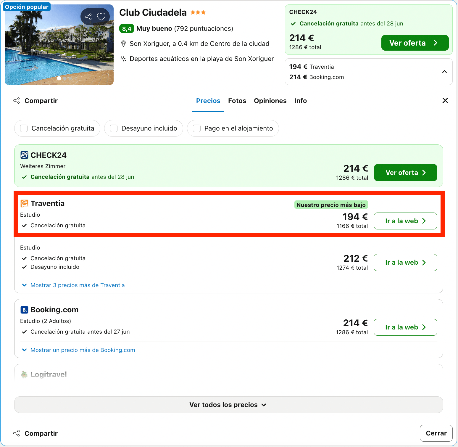6 noches en Menorca con vuelos incluidos desde 616€ ida y vuelta