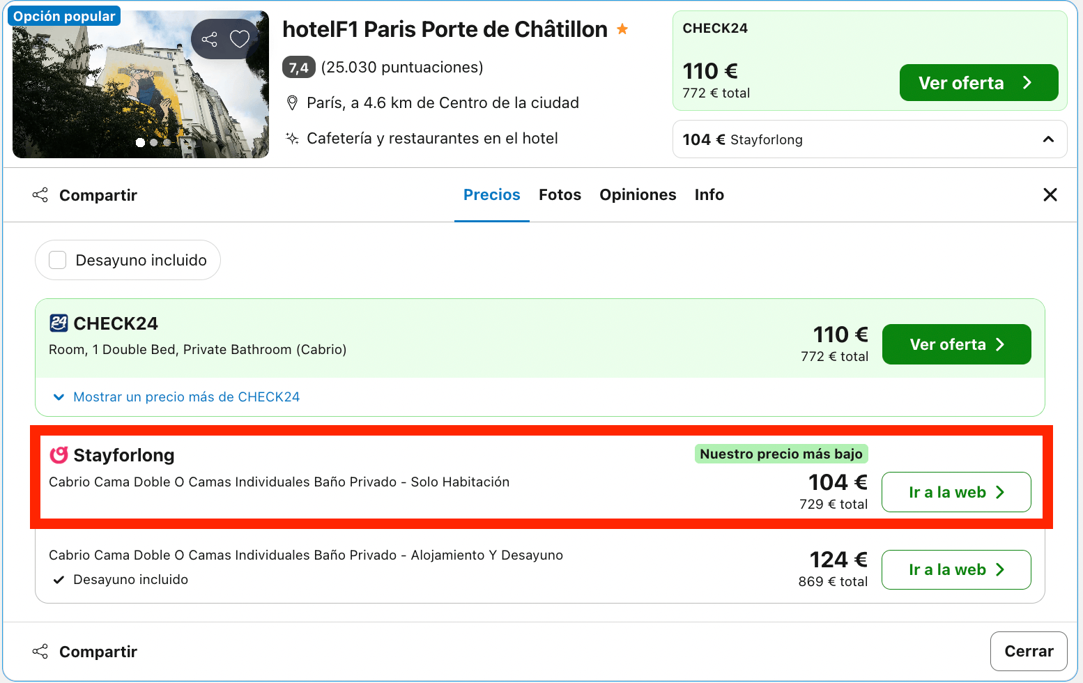 París: vuelos + 7 noches desde 400€ p.p.