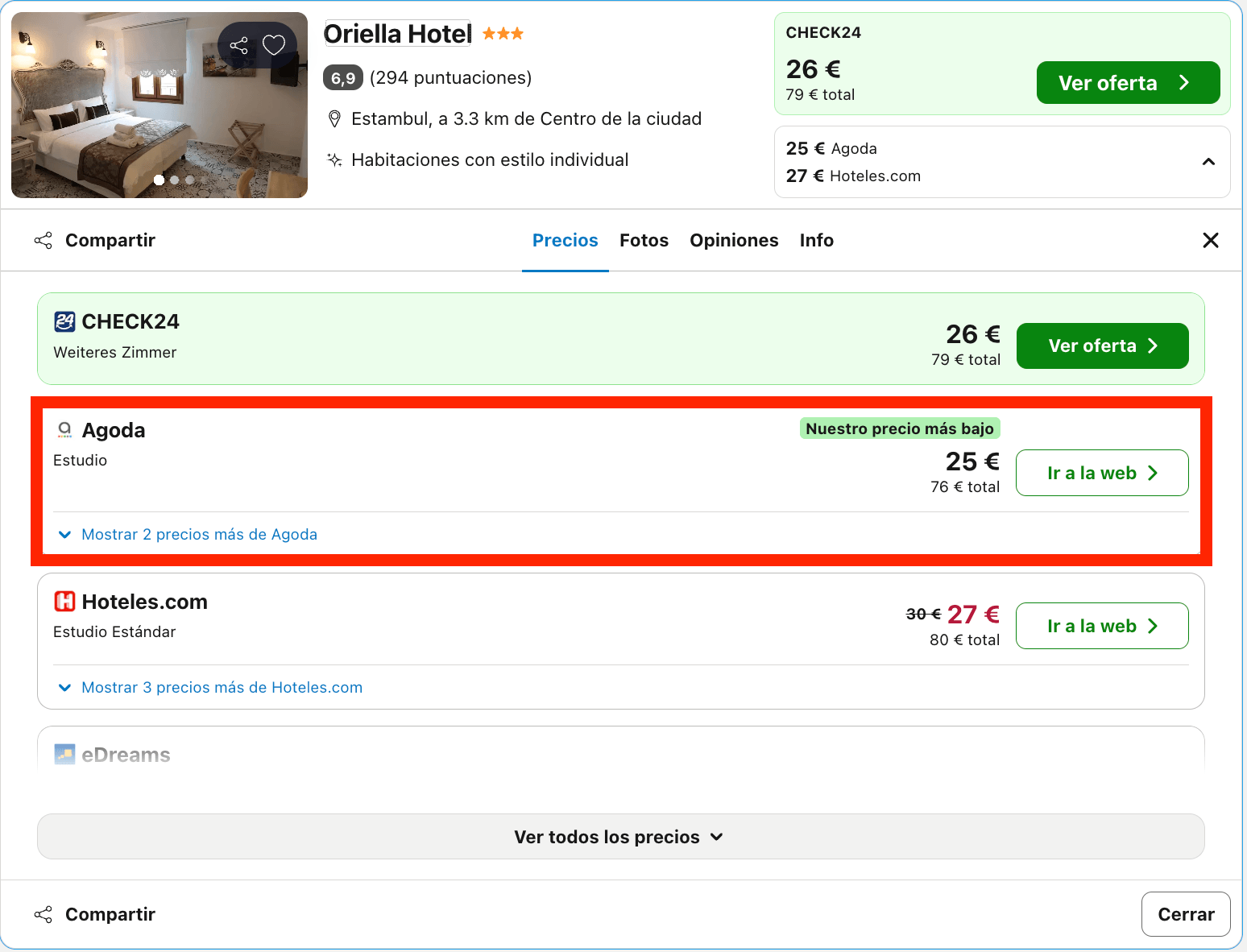 Escapada de lujo a Estambul: hotel boutique 5* desde 12€ p.p./noche