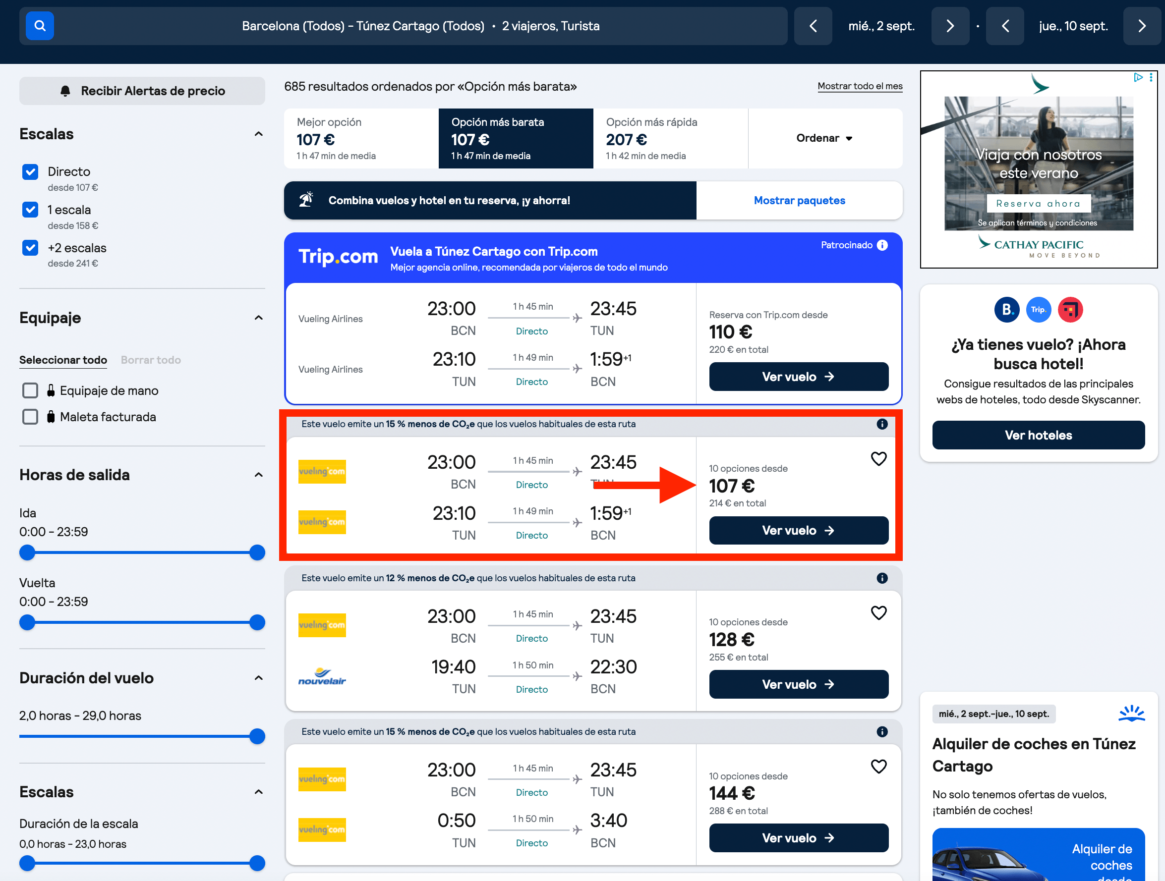 Vuelos directos a Túnez + 7 noches en un hotel 4* con todo incluido desde 431€ p.p.
