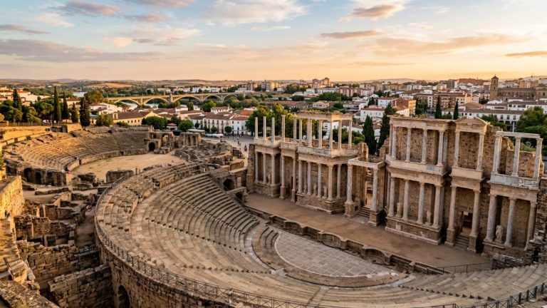 Encantador Parador levantado sobre las ruinas de un antiguo templo romano desde 44€ p.p./noche