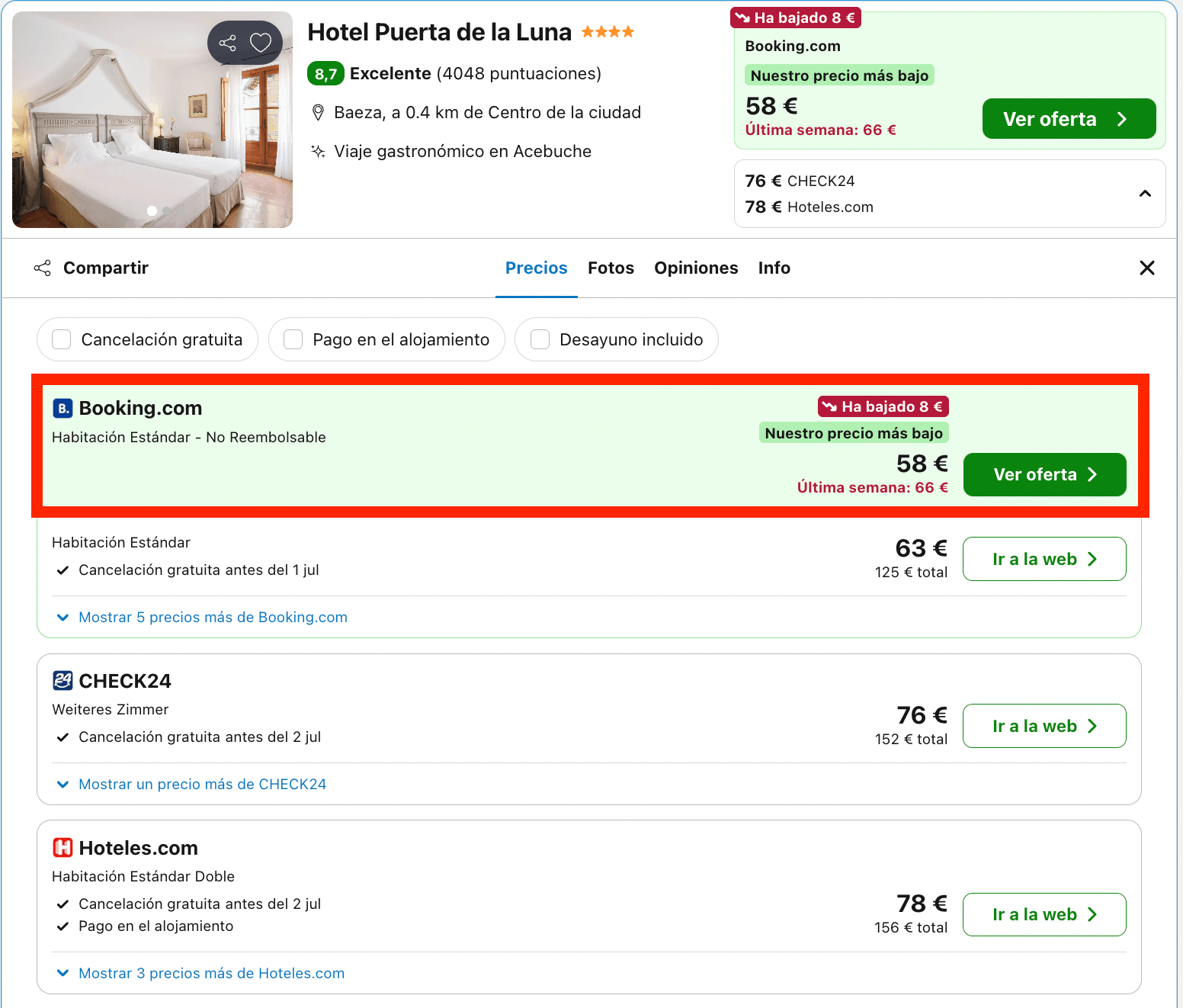 Escapada de última hora: hotel 4* ideal para una escapada romántica desde 29€ p.p./noche