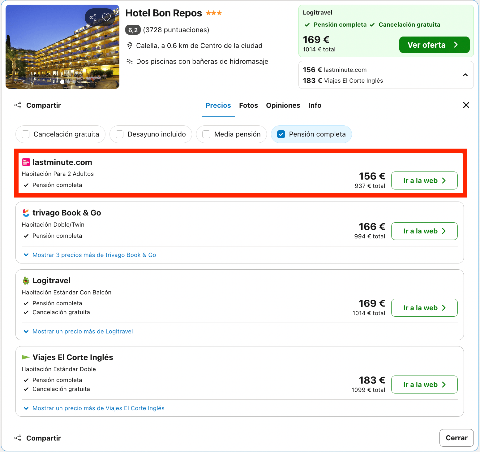 Verano en la comarca del Maresme: hotel con todas las comidas incluidas desde 78€ p.p./noche