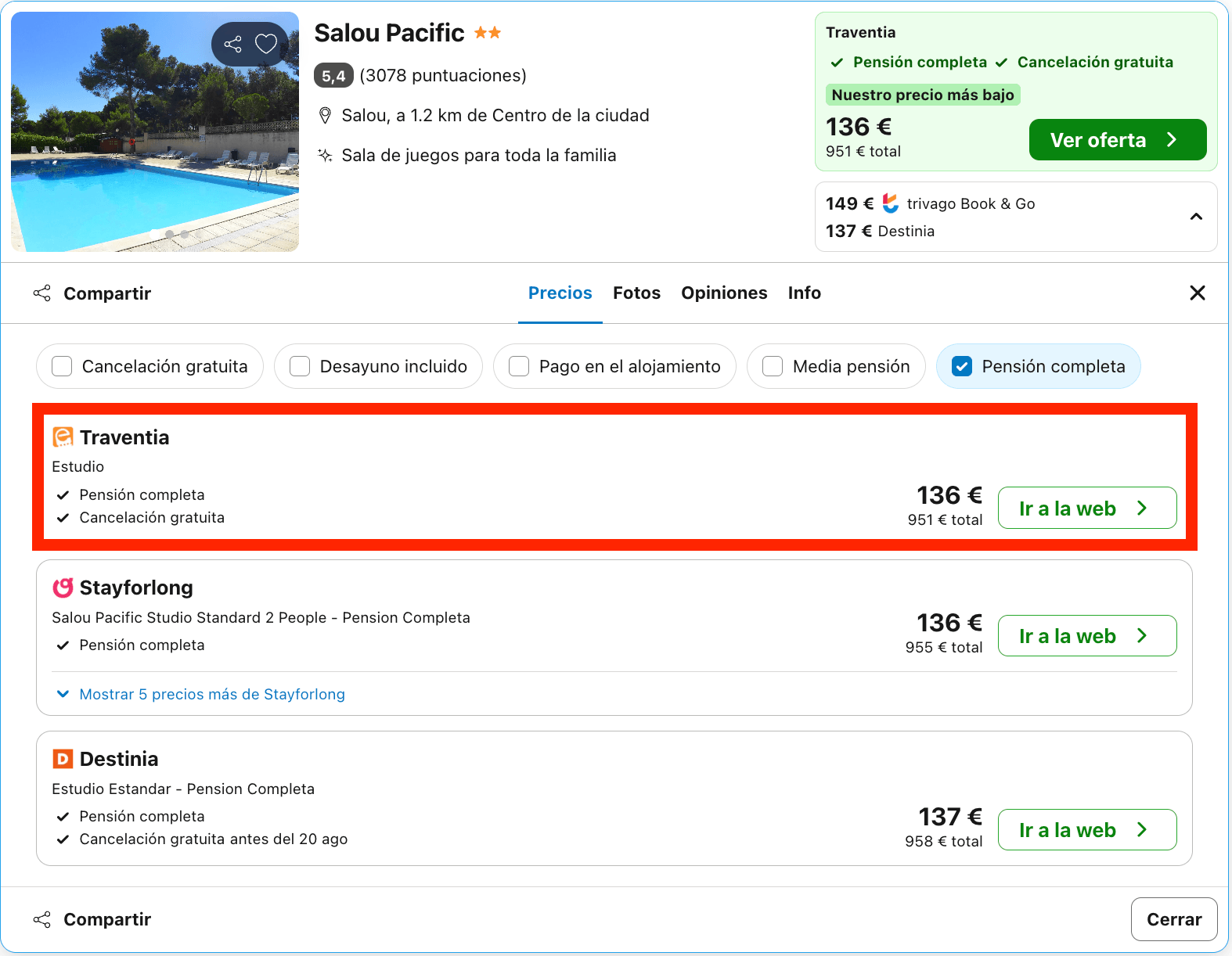 Vacaciones en Salou: 7 noches en un acogedor hotel desde 475€ p.p.