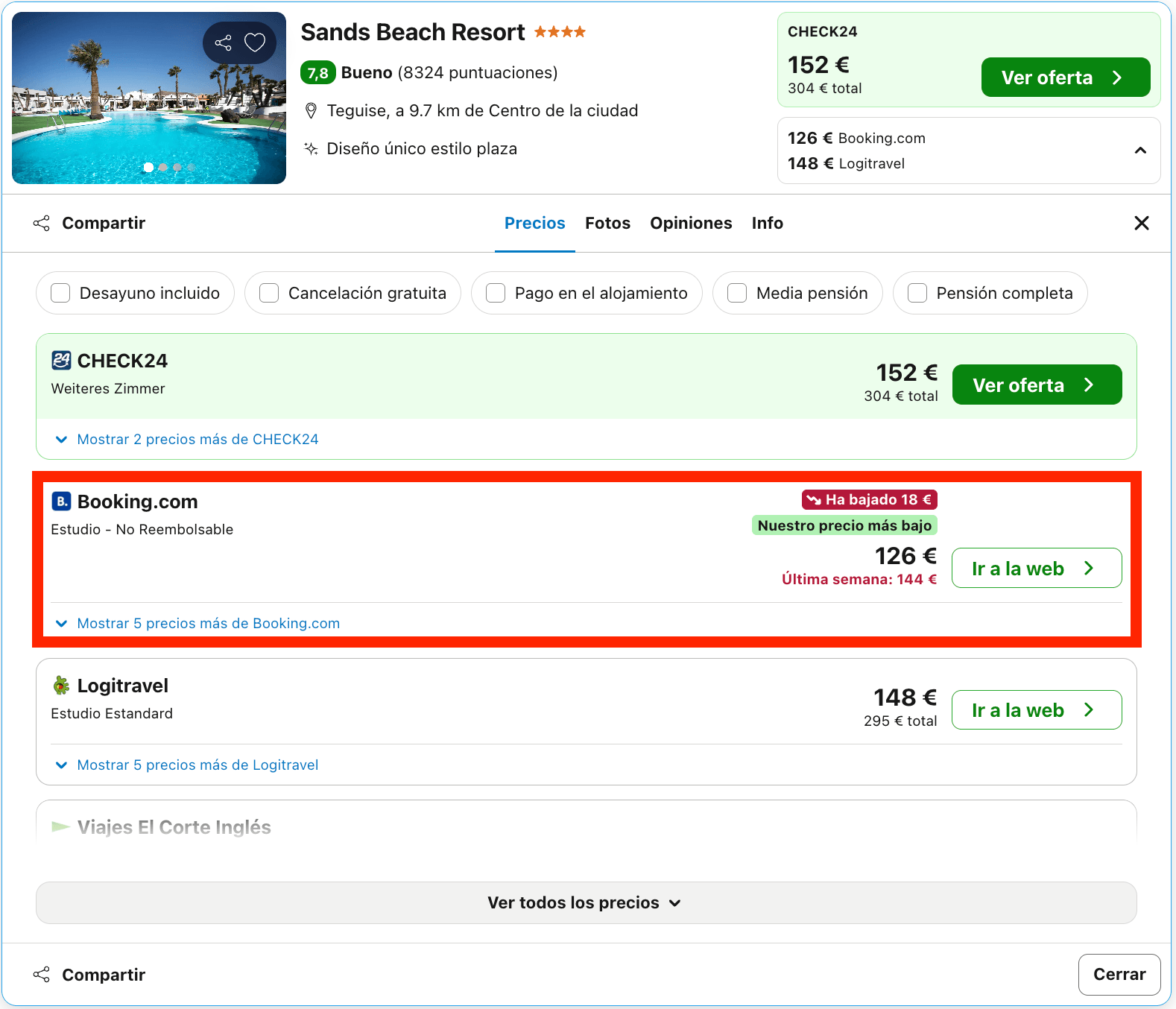 Lanzarote: fin de semana en un espectacular resort 4* desde 63€ p.p./noche