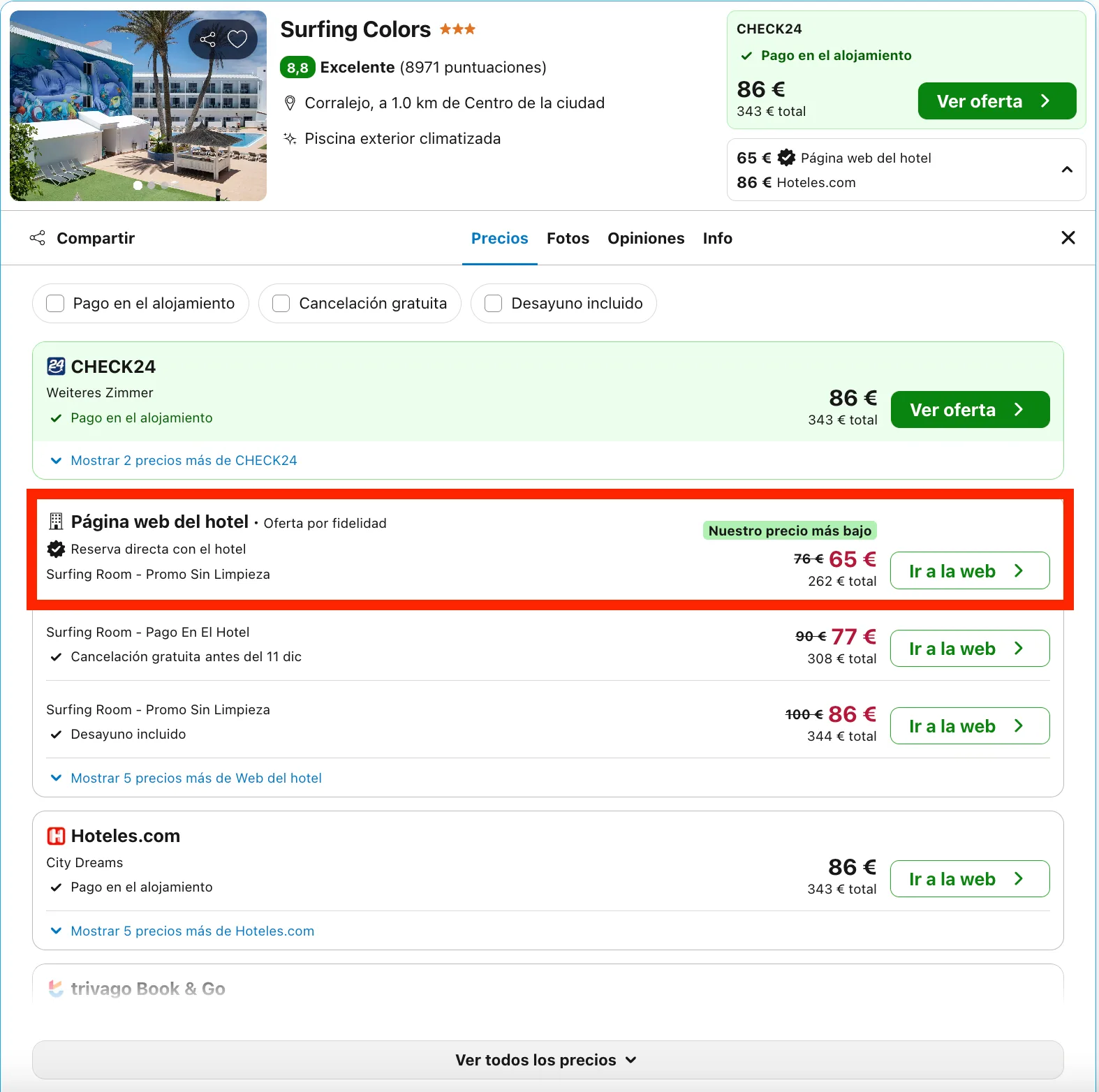 4 noches en un fantástico aparthotel en Fuerteventura con vuelos incluidos desde 179€ p.p.