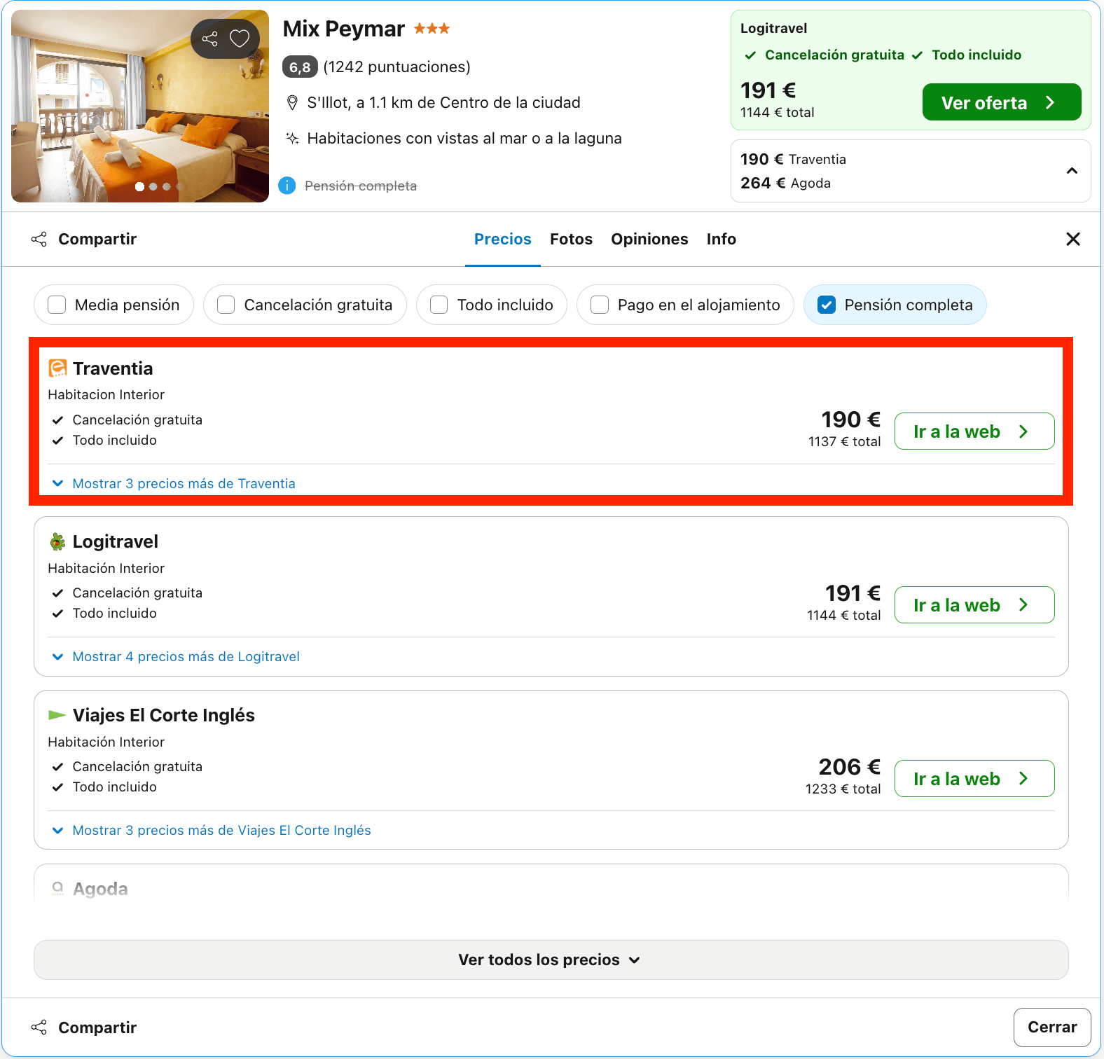 Agosto en Mallorca: hotel con todas las comidas incluidas desde 91€ p.p./noche
