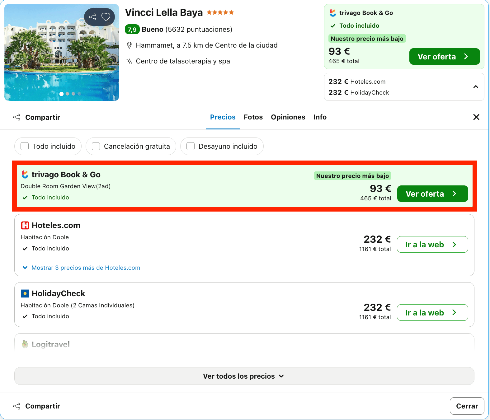 Verano en Túnez: vuelos directos + 5 noches en un resort 5* con todo incluido desde 321€ p.p.