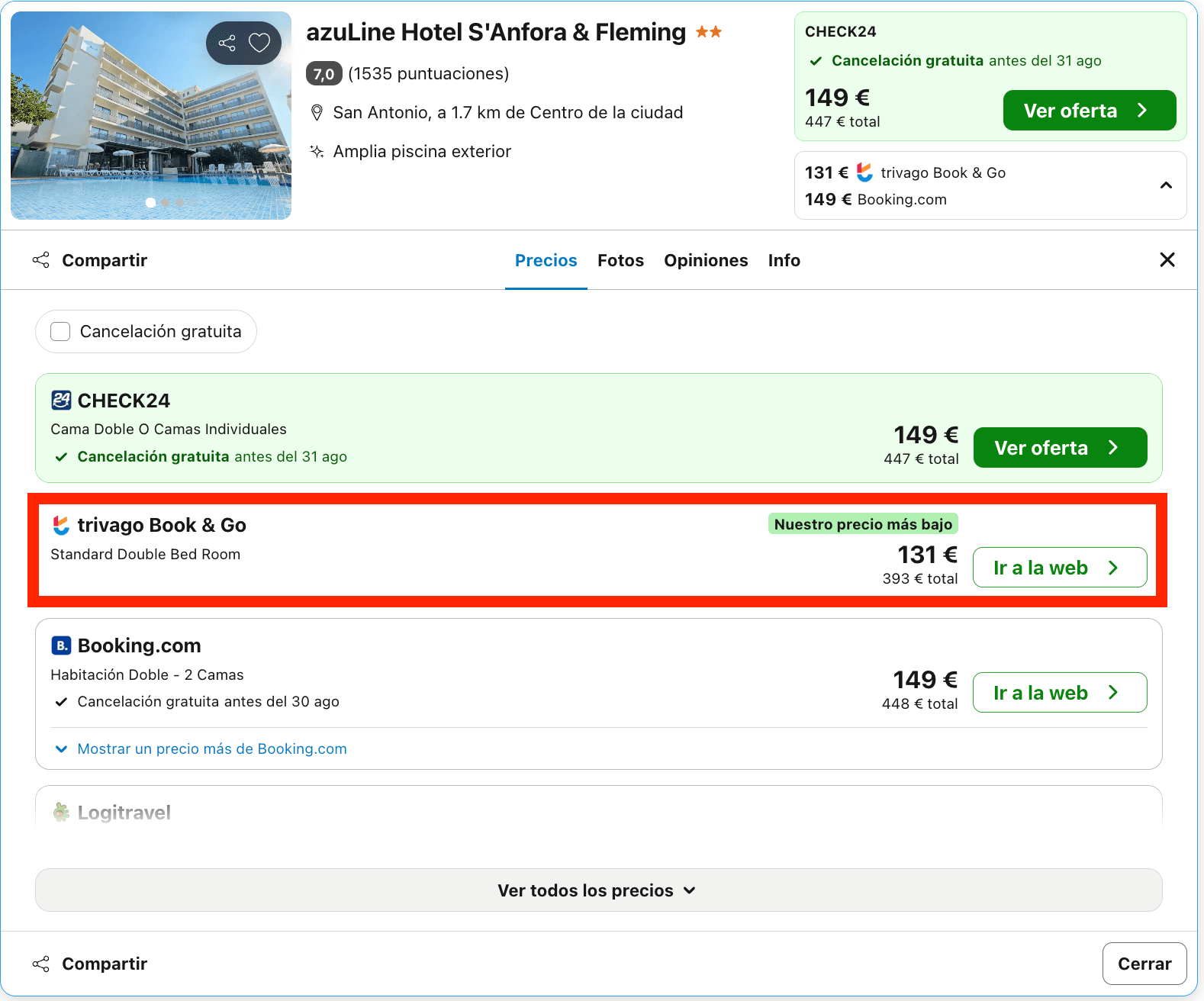 Verano en Ibiza: vuelos + 3 noches desde 223€ p.p.