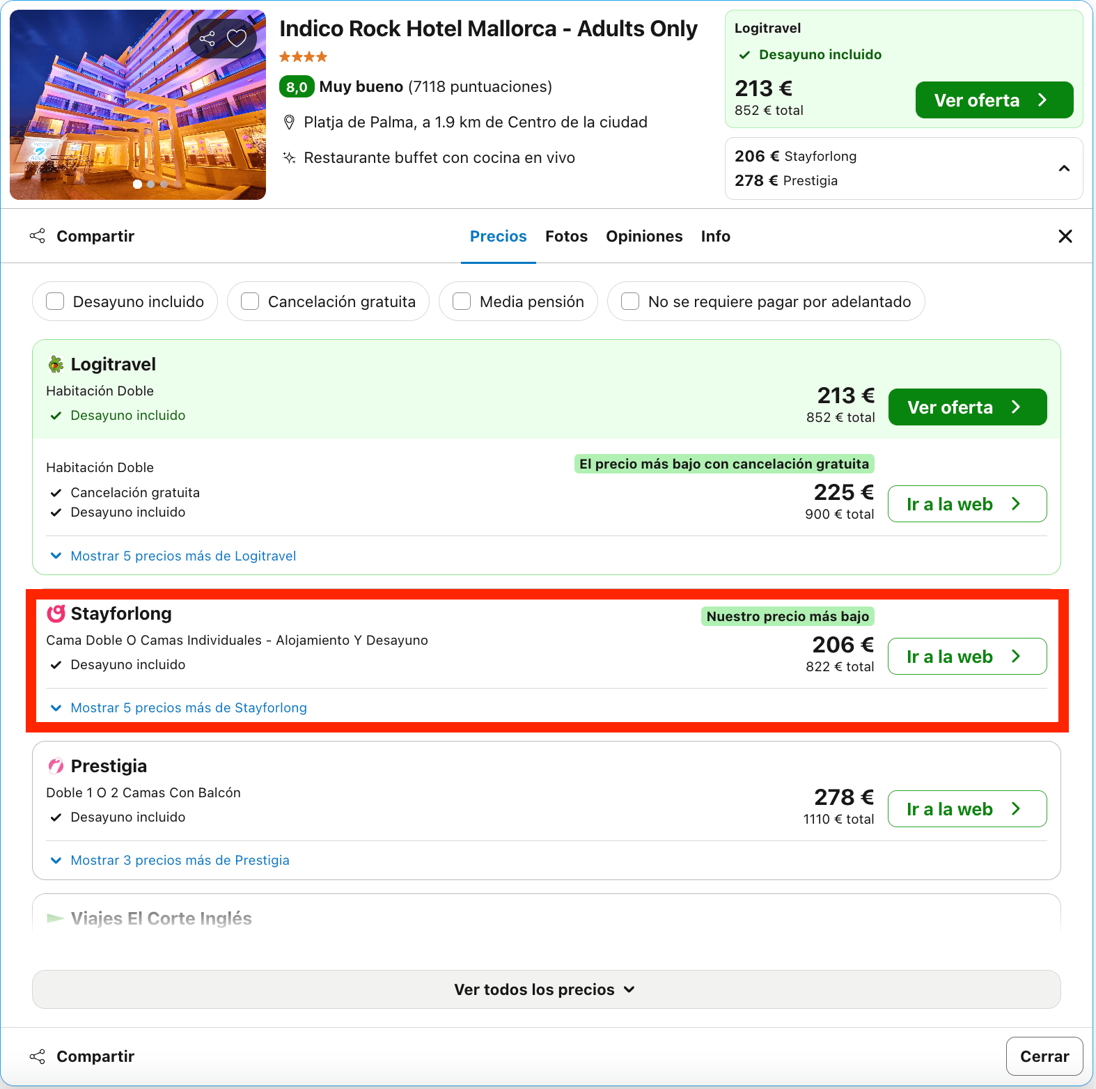 Hotel 4* solo adultos en Mallorca con actuaciones de DJ en vivo y conciertos de rock desde 103€ p.p./noche