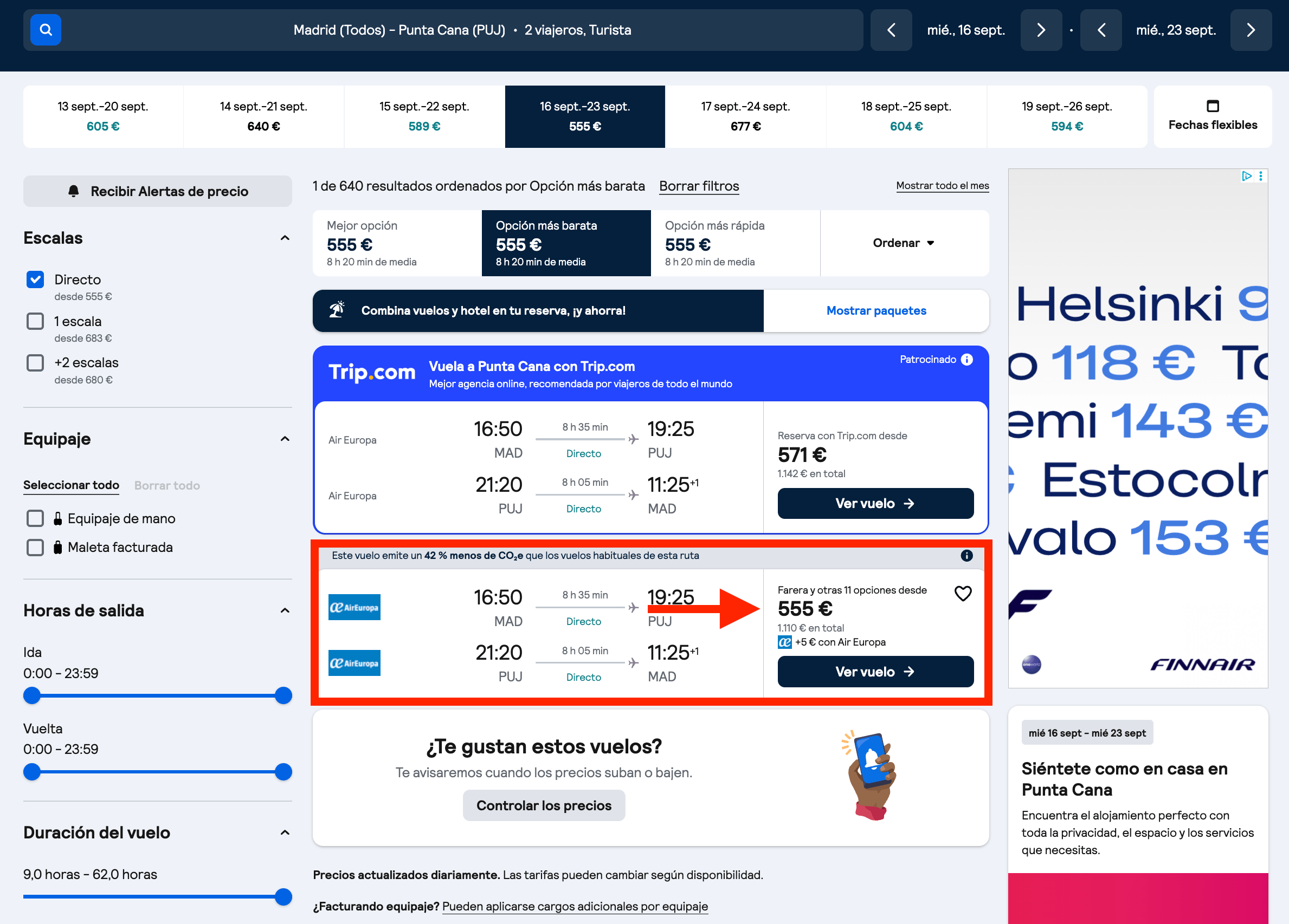 Verano en Punta Cana: vuelos directos desde 555€ ida y vuelta