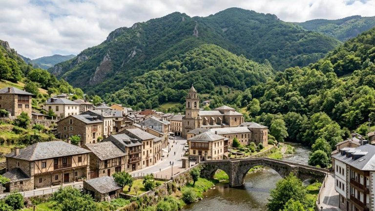 Parador en un monasterio benedictino del siglo XI conocido como «El Escorial asturiano» desde 43€ p.p./noche
