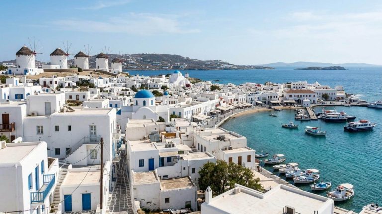 Final de verano en Mykonos: vuelos directos de ida y vuelta con Iberia desde solo 148€