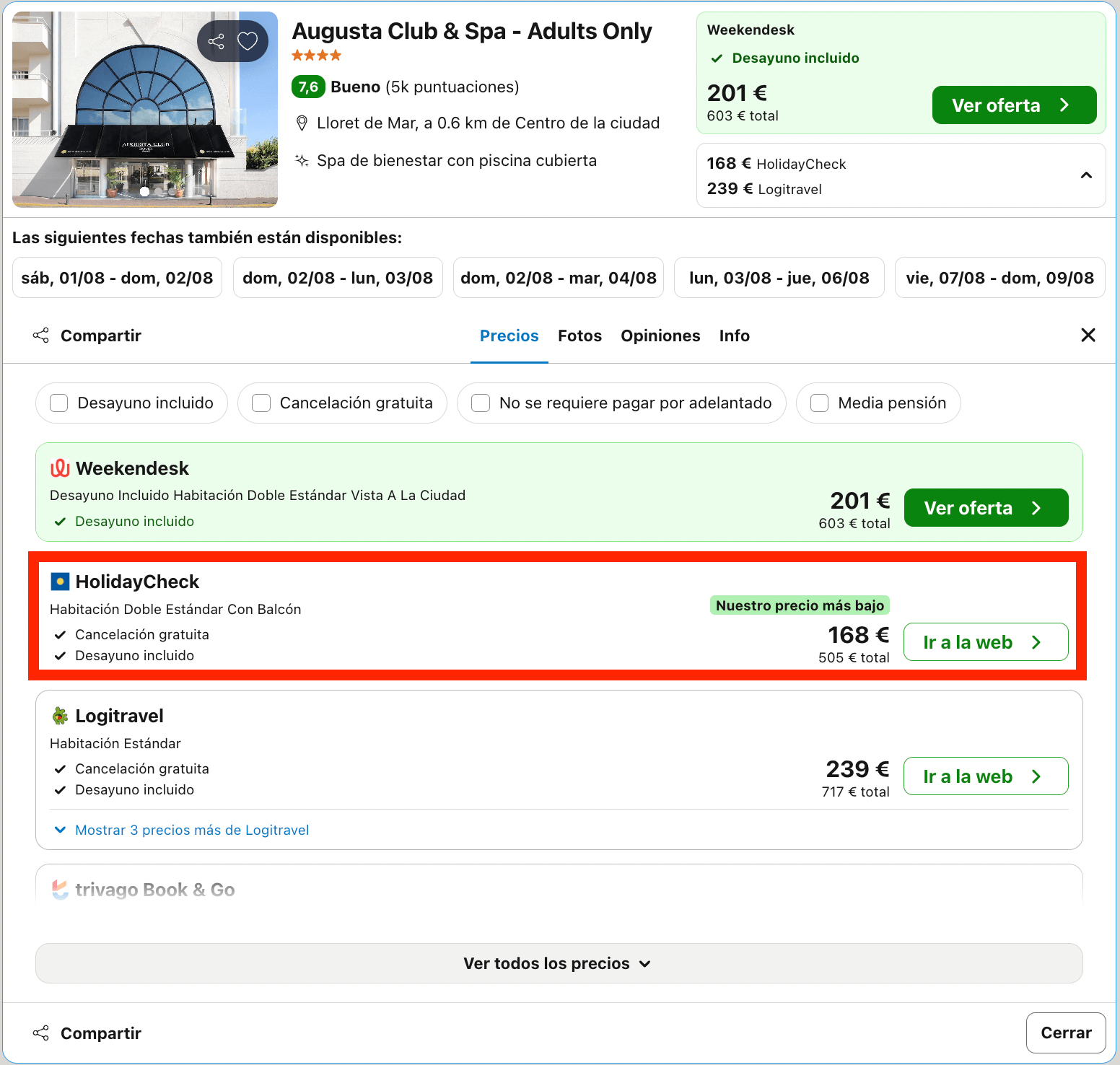 Hotel 4* solo para adultos con spa de lujo y piscina cubierta desde 84€ p.p./noche
