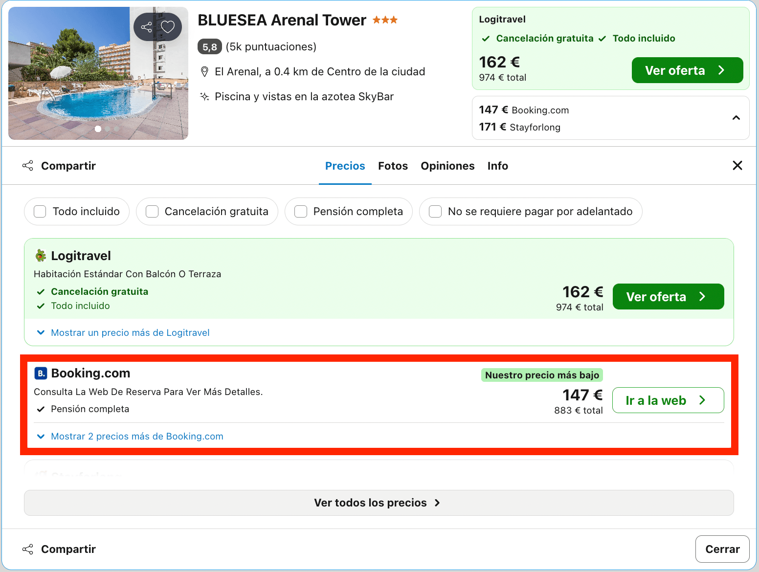 Hotel solo para adultos en Mallorca con vistas impresionantes desde 73€ p.p./noche