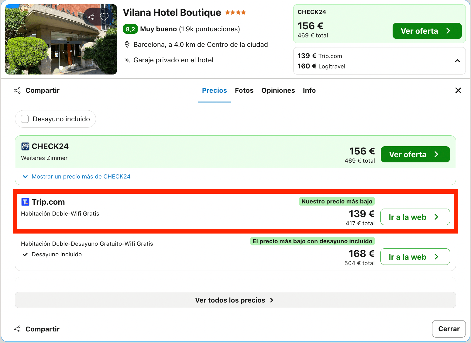 Escapada de última hora a Barcelona: hotel 4* desde 69€ p.p./noche