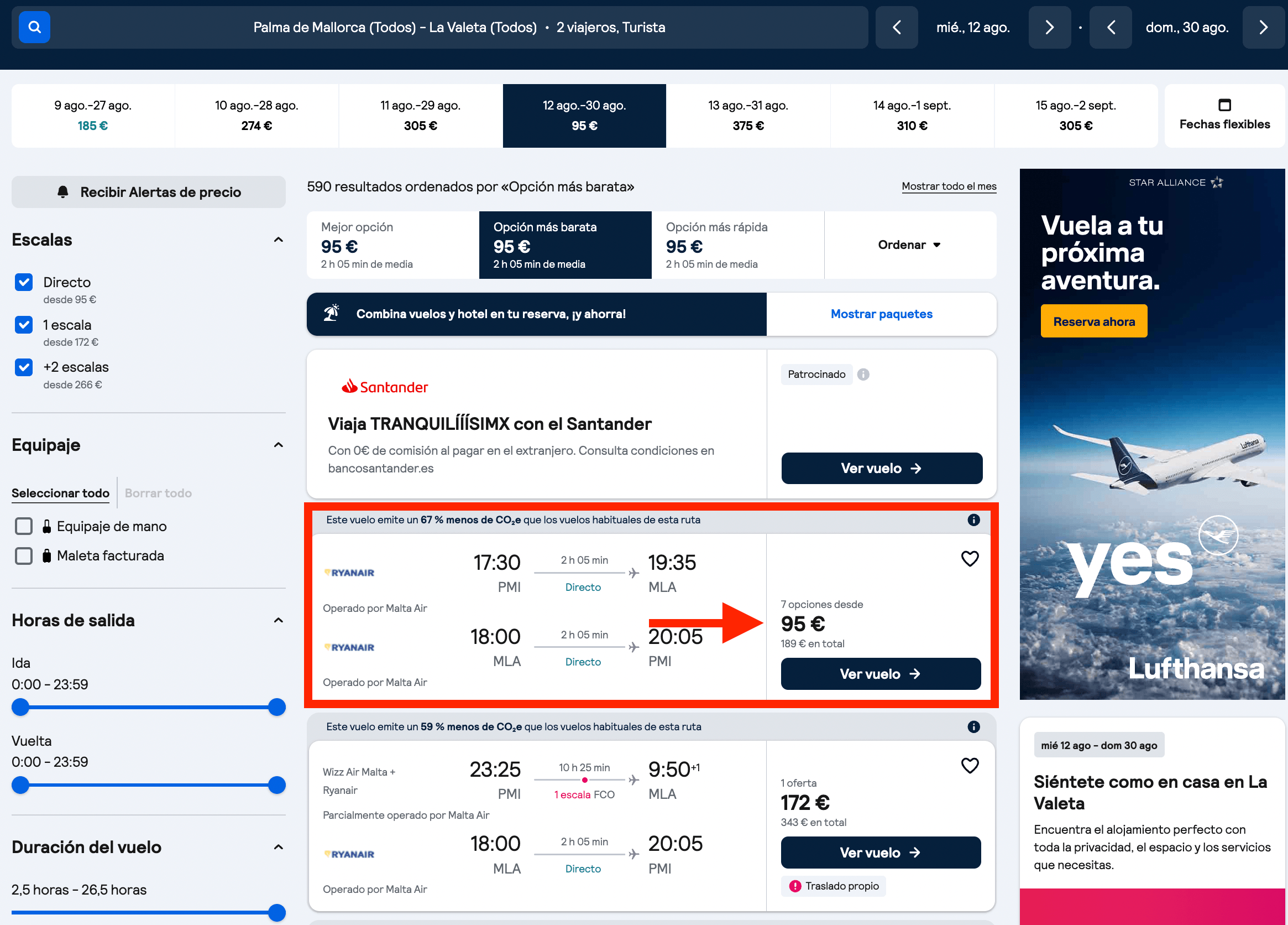 Agosto en Malta: vuelos de ida y vuelta desde 95€