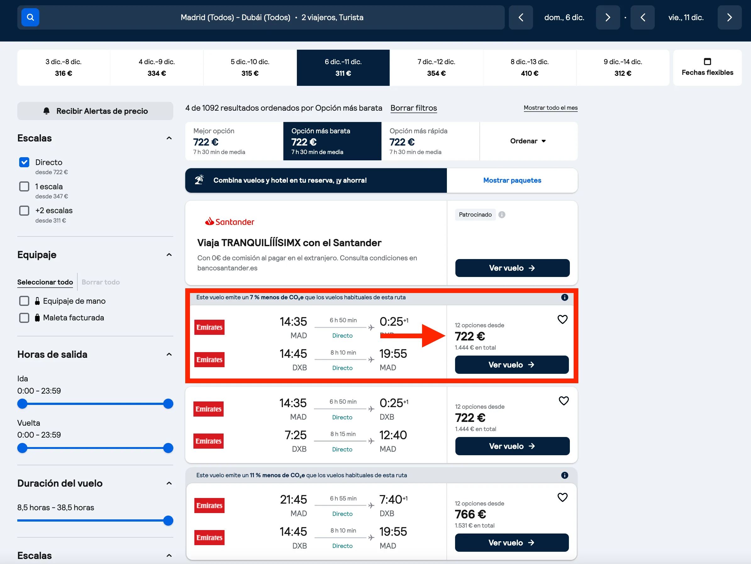 Vuelos directos a Dubái con Emirates + 5 noches en un hotelazo 5* por 929€ p.p.