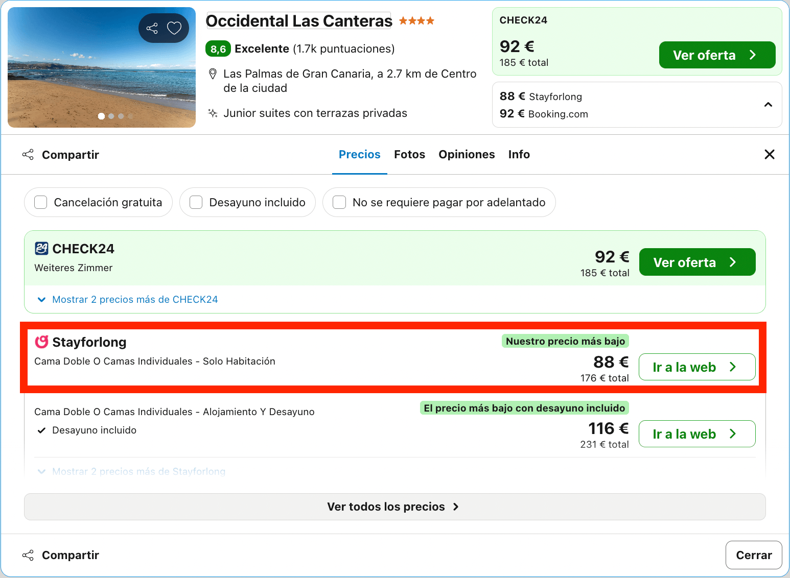 Fin de semana en Las Palmas: hotel by Barceló 4* con impresionantes vistas al mar desde 44€ p.p./noche