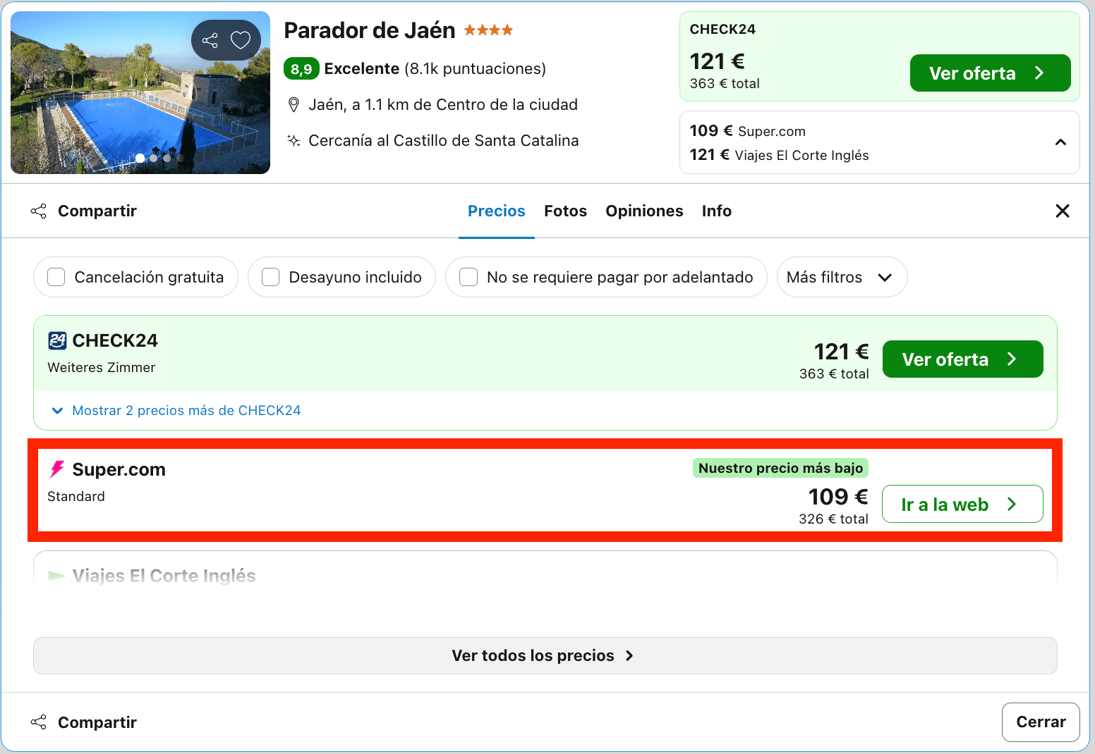 Parador ubicado en un antiguo castillo medieval donde se alojan dos fantasmas desde 54€ p.p./noche