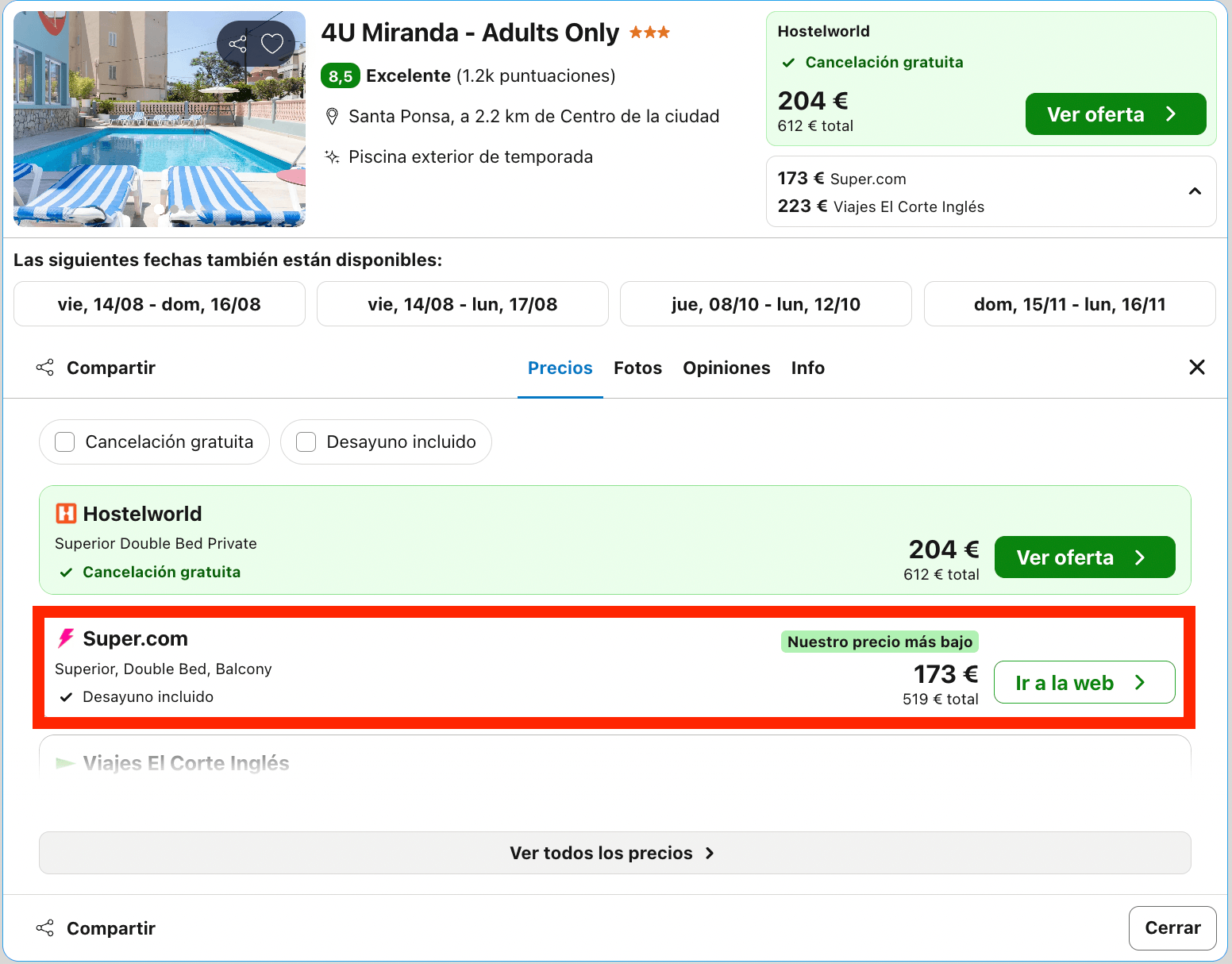 Agosto en Mallorca: encantador hotel solo para adultos desde 86€ p.p./noche