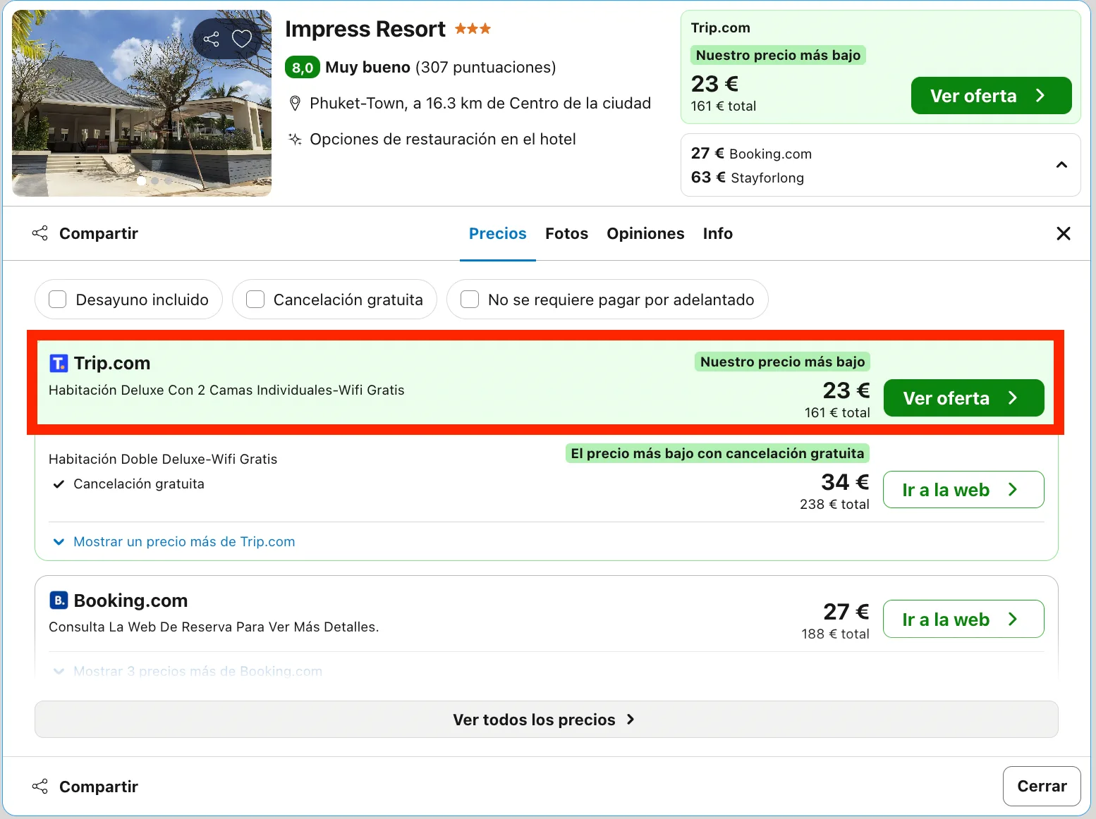 Verano de lujo en Phuket (Tailandia): resort 5* desde 11€ p.p./noche