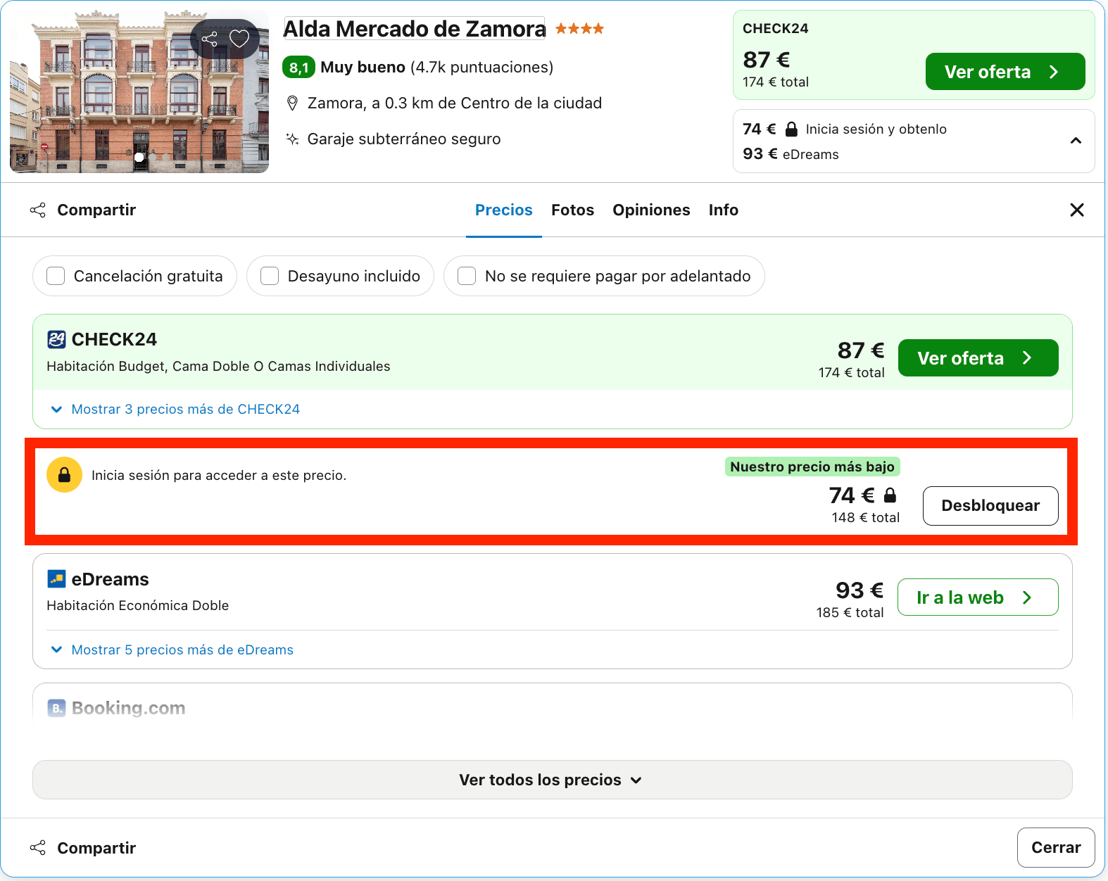 Fin de semana en Zamora: hotel 4* de estilo art déco desde 37€ p.p./noche