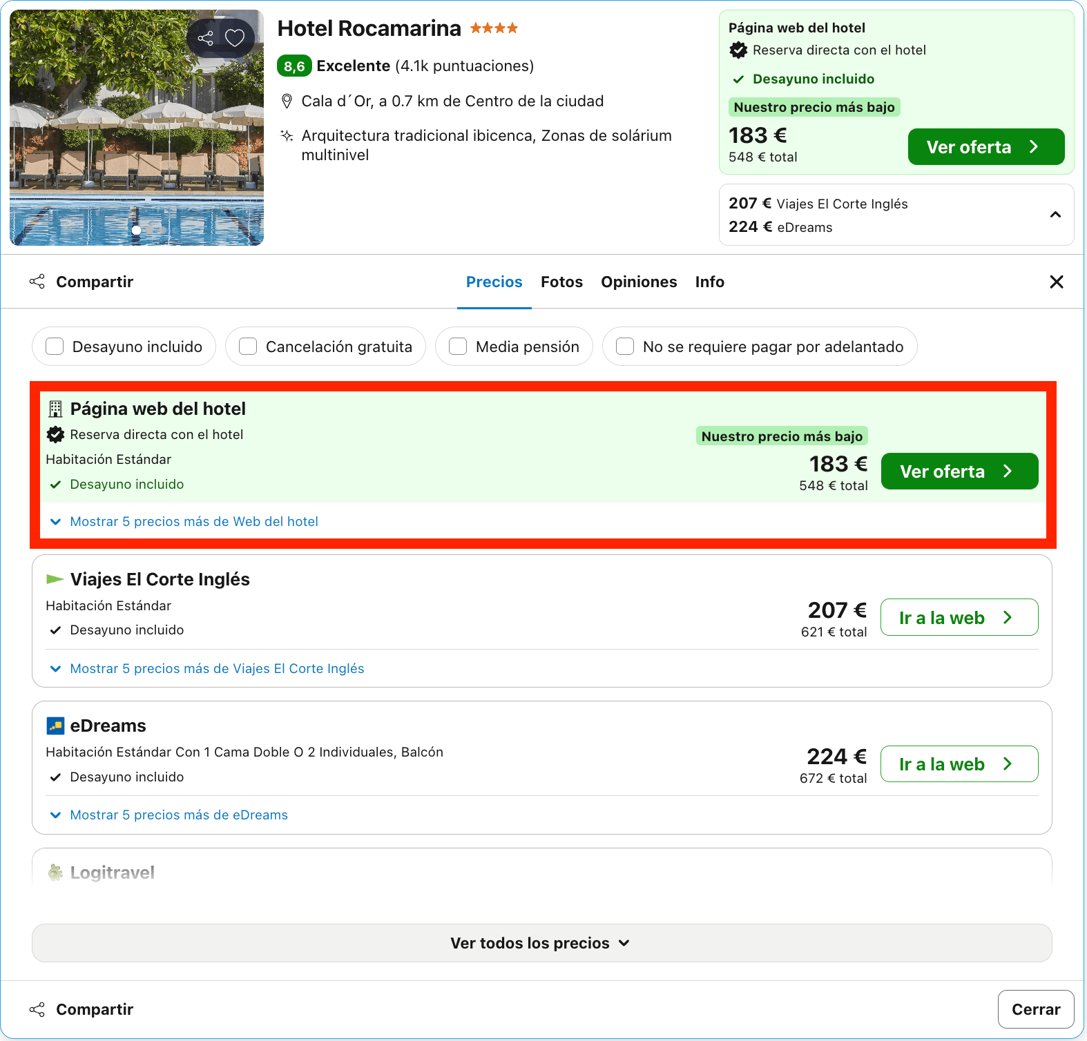 Final de verano en un impresionante hotel 4* solo para adultos en primera línea de playa desde 91€ p.p./noche