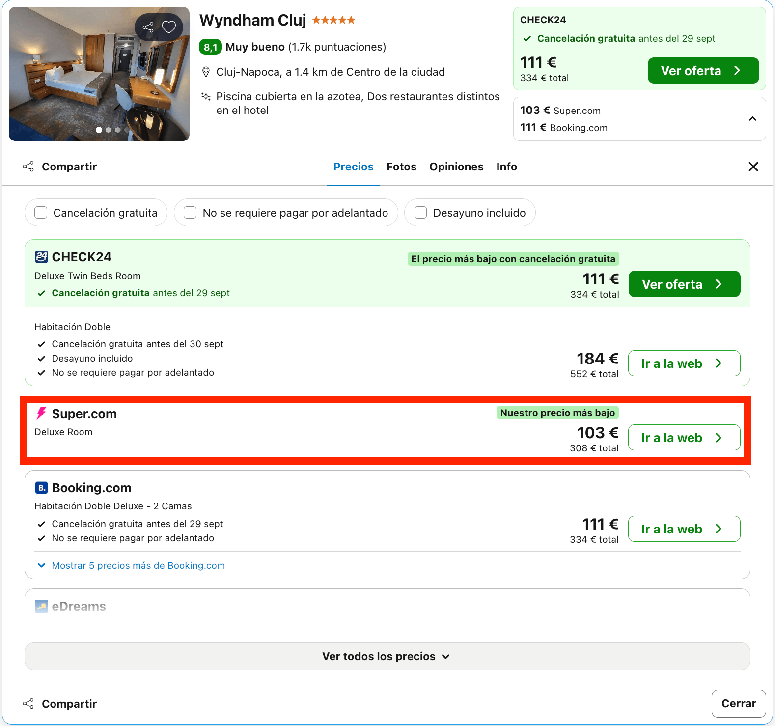 Impresionante hotel 5* en Transilvania (Rumanía) desde 51€ p.p./noche