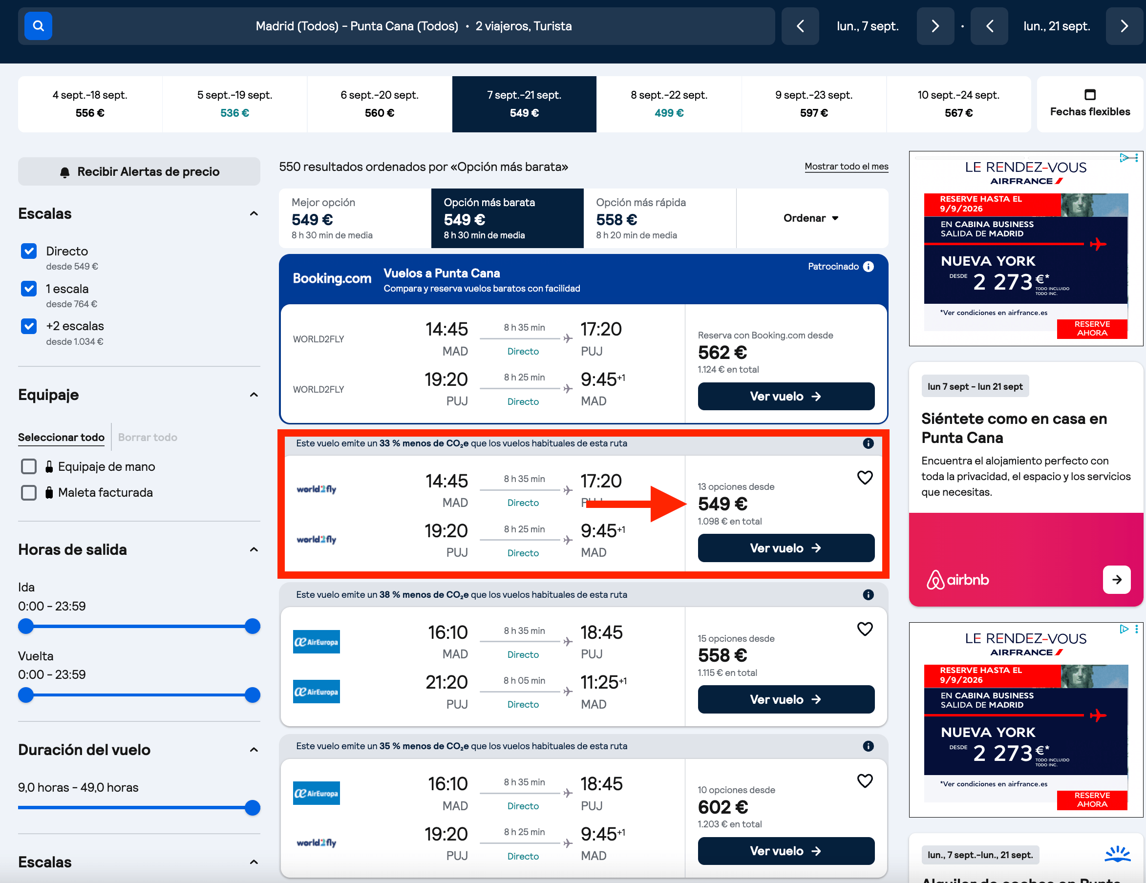 Final de verano en Punta Cana: vuelos directos desde solo 549€ ida y vuelta