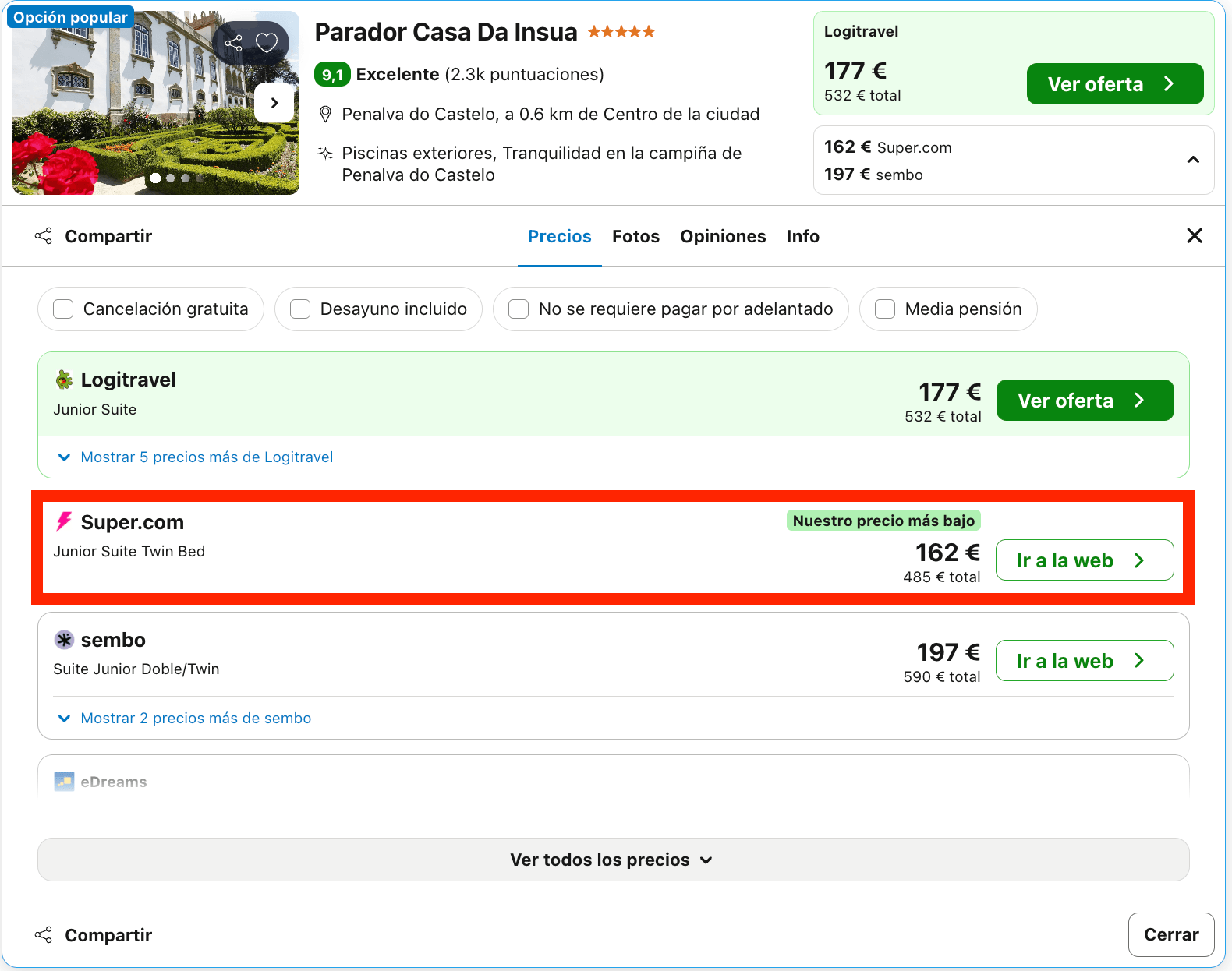 Parador en una antigua casa señorial construida en el siglo XVIII desde 81€ p.p./noche
