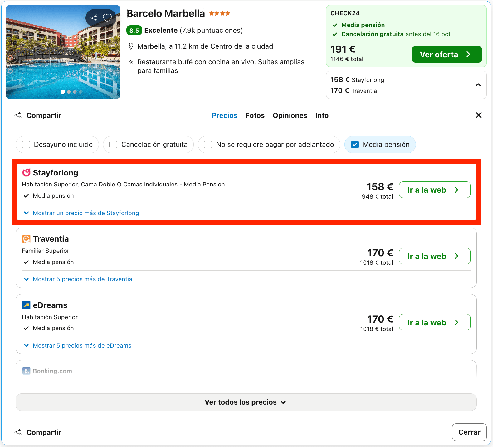 Octubre en Marbella: hotel de diseño con media pensión desde 79€ p.p./noche