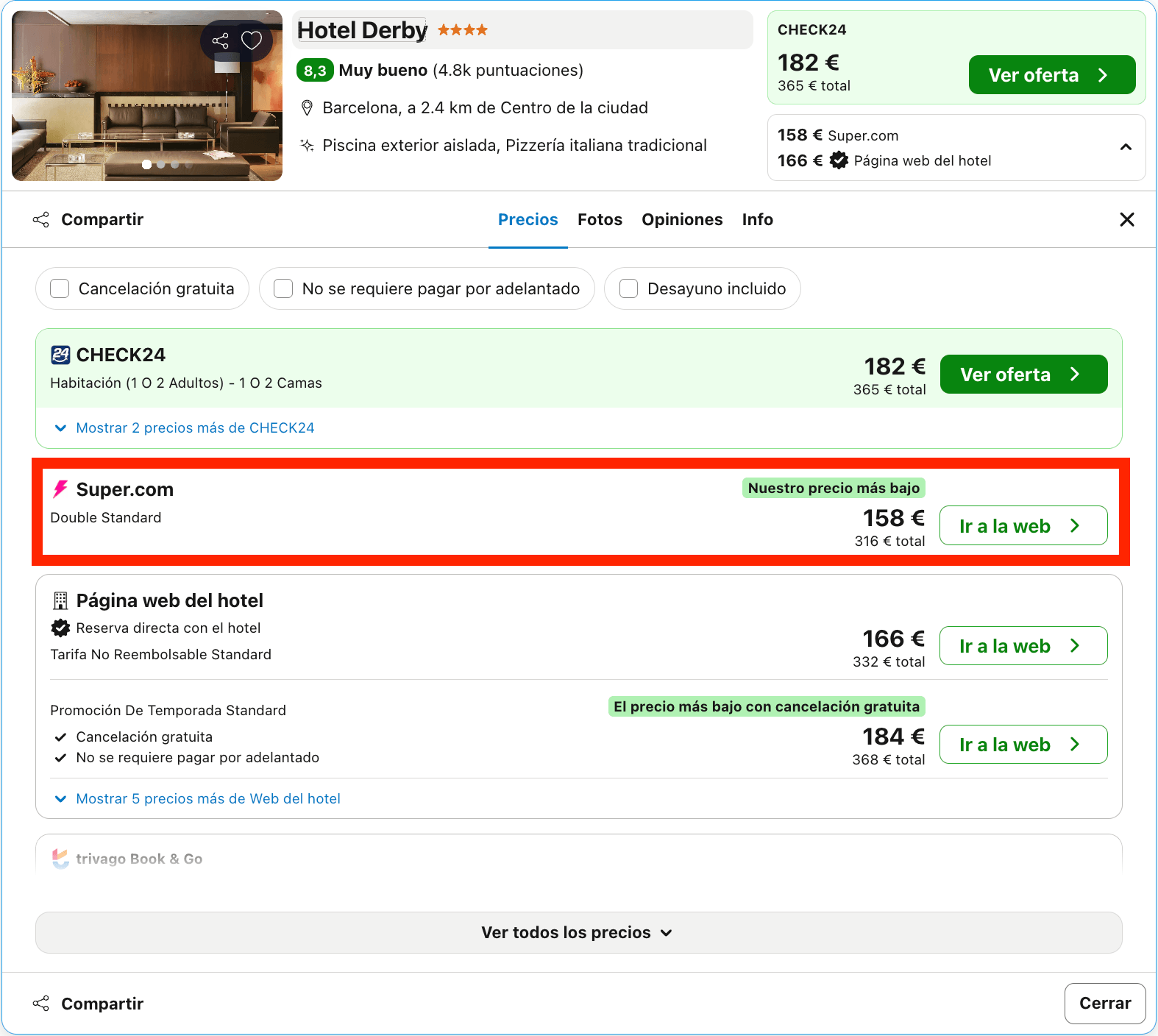 Fin de semana en Barcelona: hotel 4* desde 79€ p.p./noche