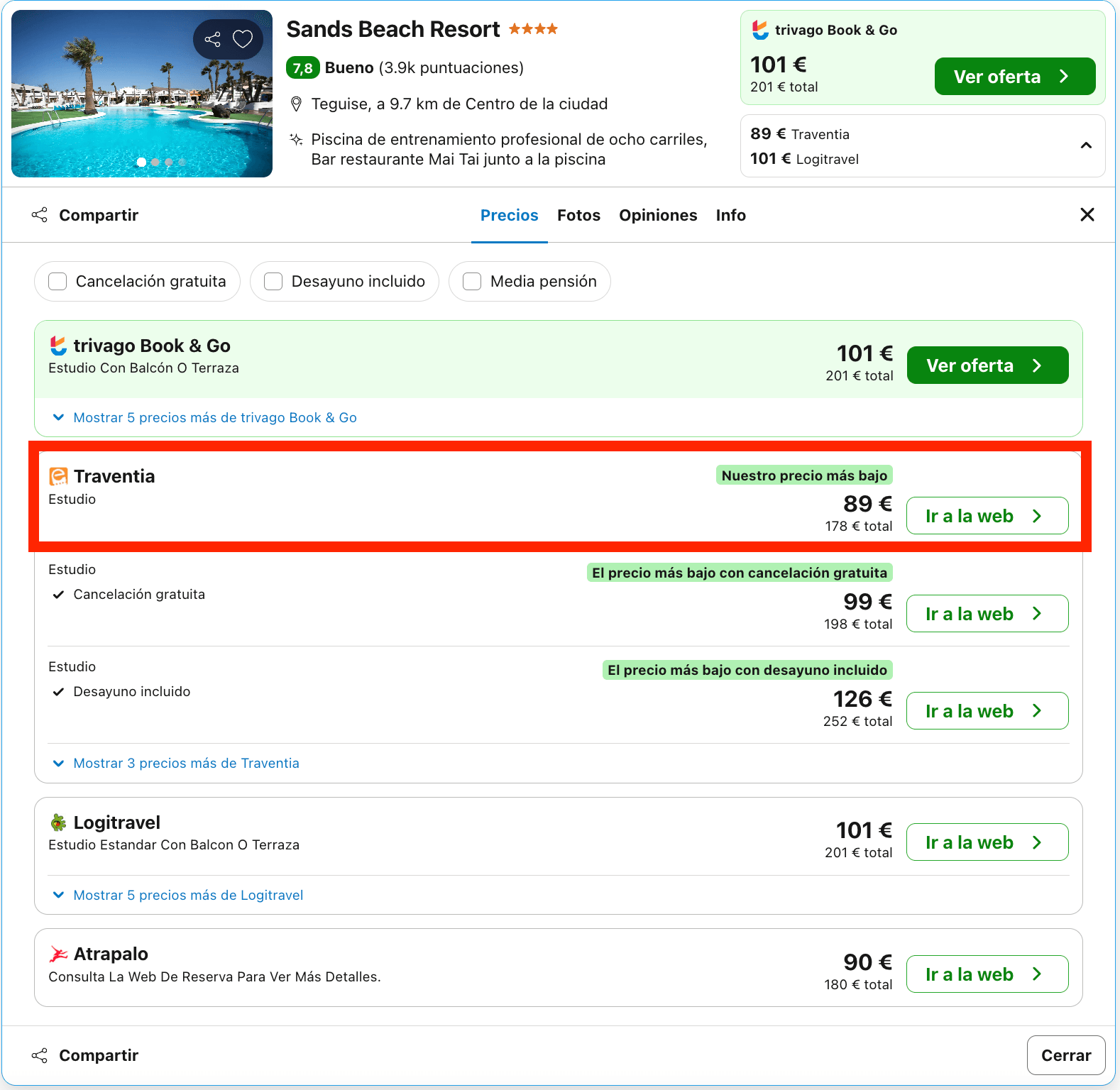 Lanzarote: fin de semana en un espectacular resort 4* desde 44€ p.p./noche