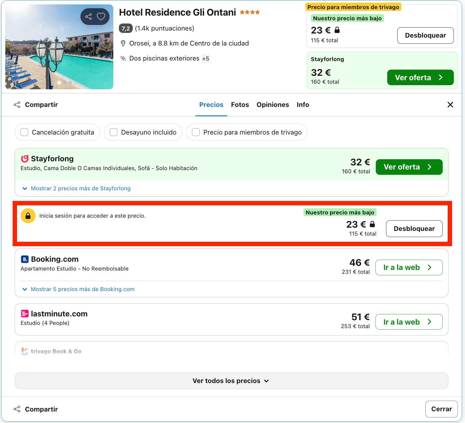 Octubre en Cerdeña: vuelos + 5 noches en un hotel 4* cerca de la playa desde 88€ p.p.