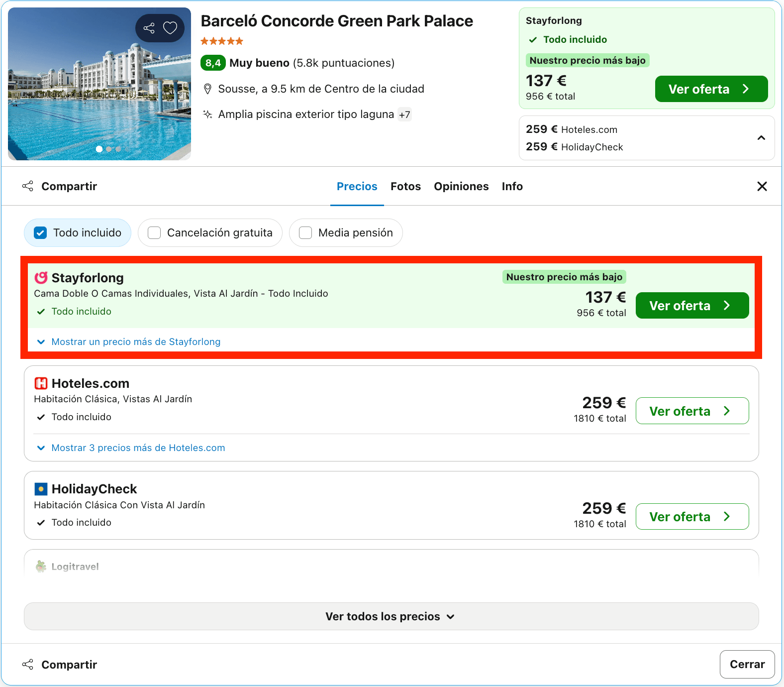 Final de verano en un resort Barceló 5* con playa privada y todo incluido desde 68€ p.p./noche