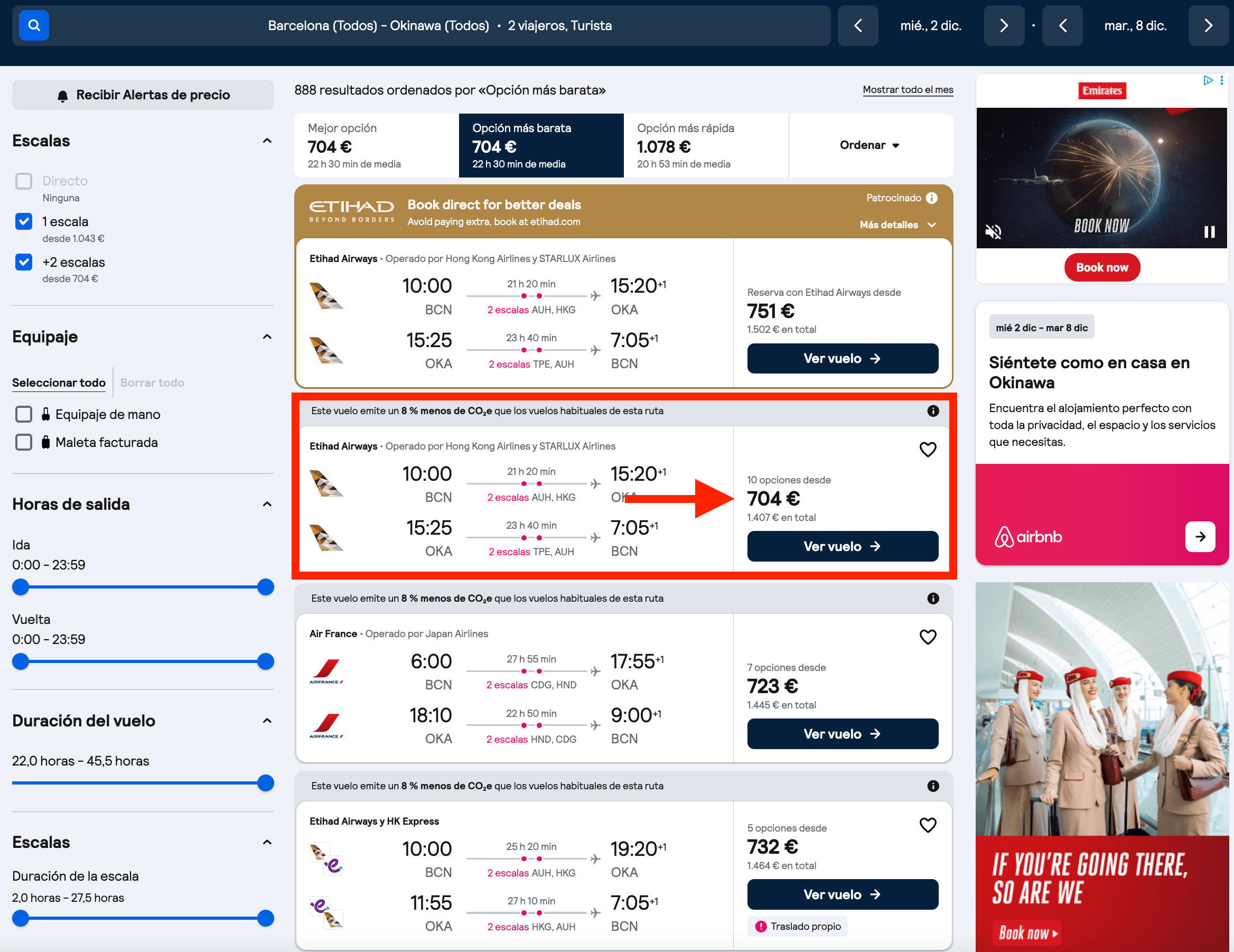 Vuelos a la isla de Okinawa (Japón) desde 704€ ida y vuelta