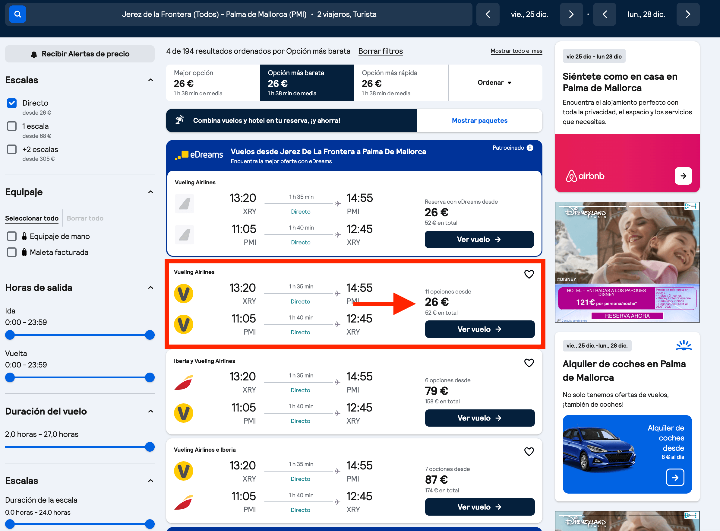 3 noches en un hotel de Mallorca a un paso de la playa con vuelos incluidos desde 146€ p.p.